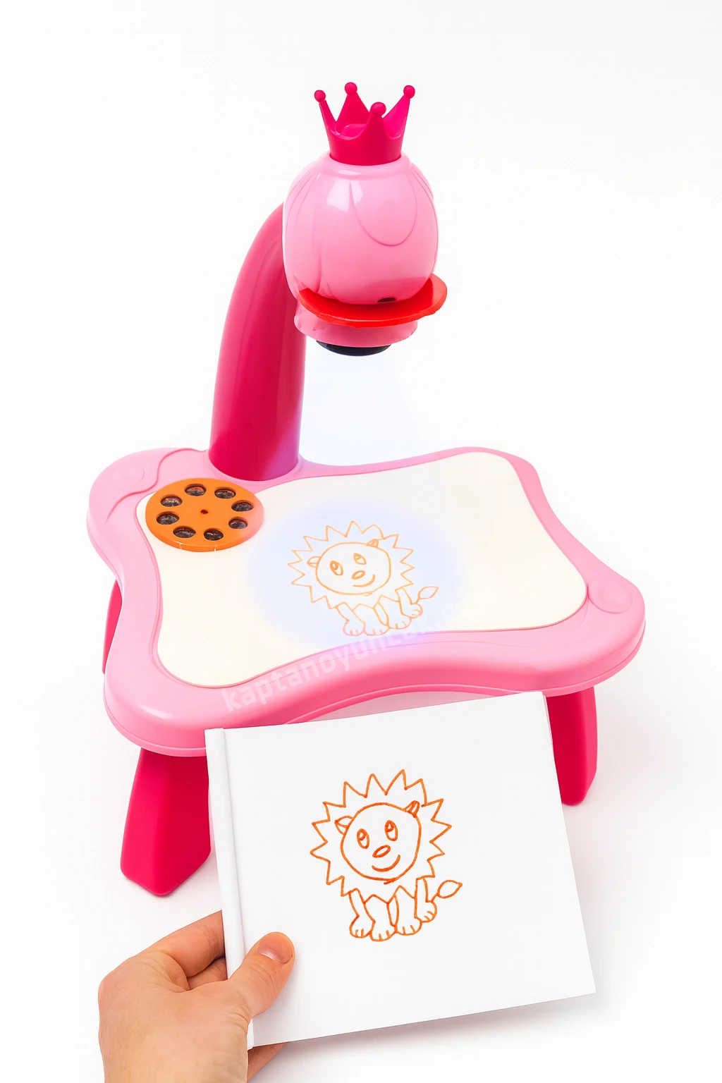 Eğitici Projektörlü Çizim Masası Çocuk Boyama Masası