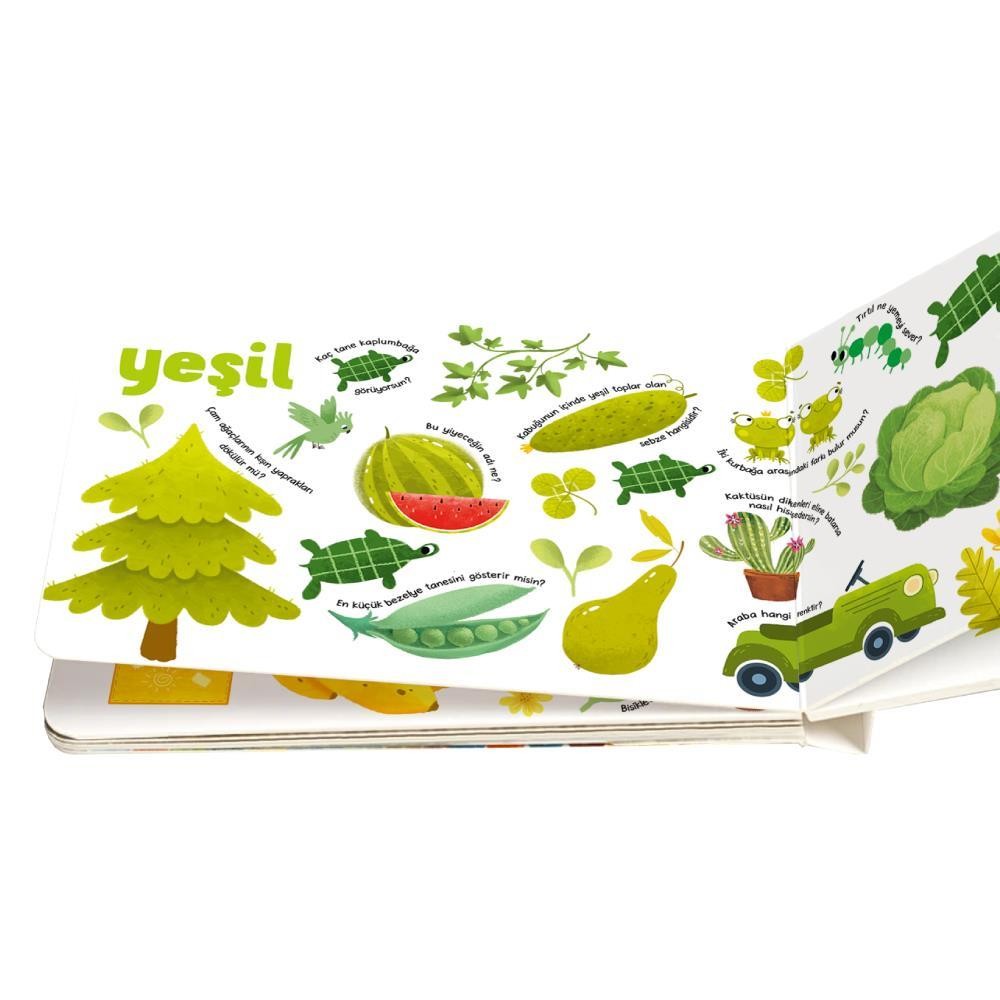 12-36 Ay Gizli Nesneler İlk Etkinlik Kitabım Seti (Sayılar - Renkler)