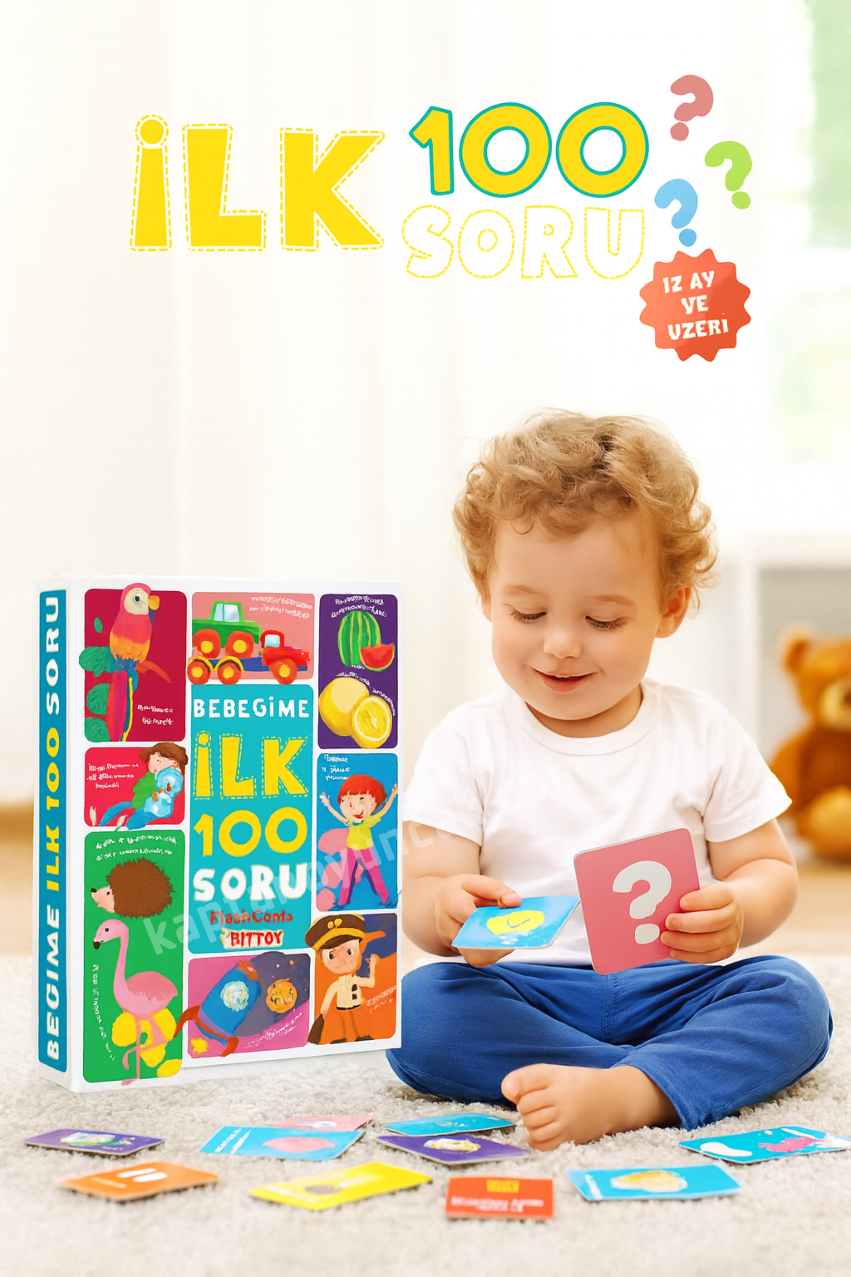 Bebeğimin İlk Zeka Kartları Bebeğime İlk 100 Soru