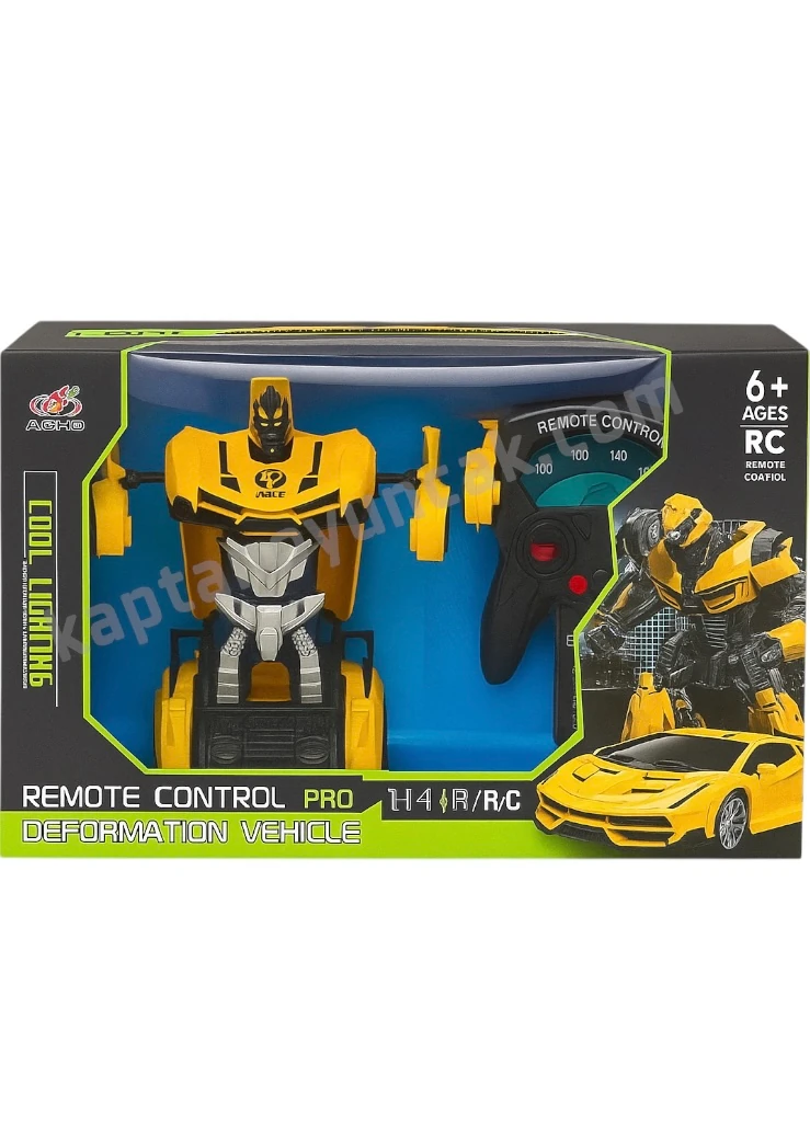 Uzaktan Kumandalı Robota Dönüşebilen Araba