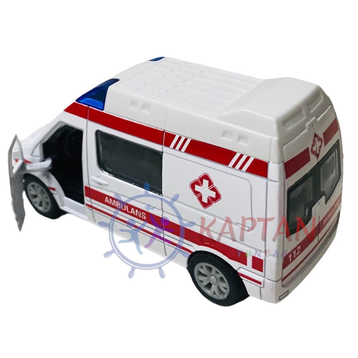 Çek Bırak Metal Ambulans Araba - Ambulans Metal Araba