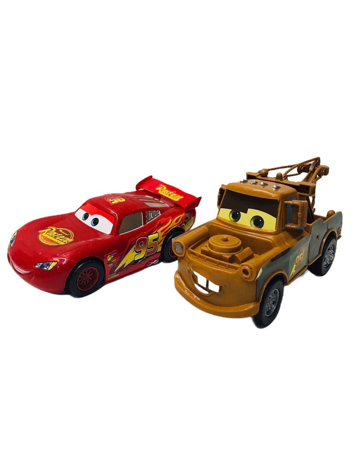 Cars Şimşek Mcqueen Tow Mater 2li Araba Seti