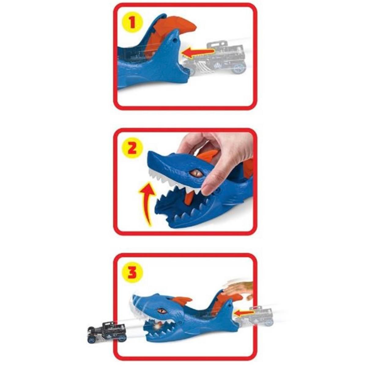 Hot Wheels Vahşi Fırlatıcılar Serisi GVF41 - Köpekbalığı