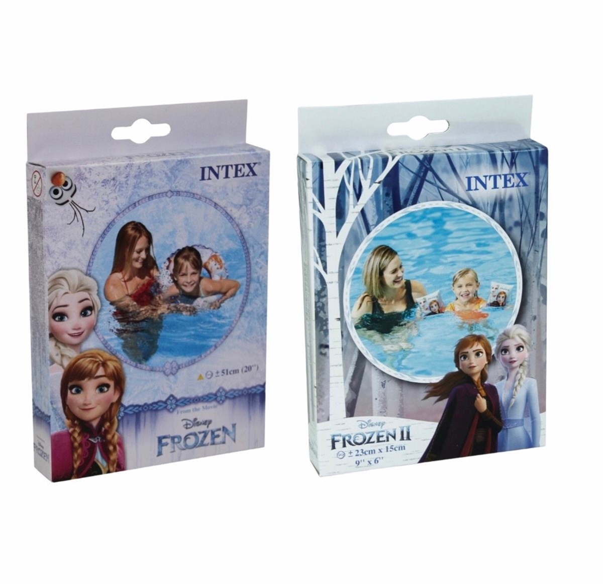 İntex Frozen Çocuk Kolluk ve Çocuk Simiti 2li Set
