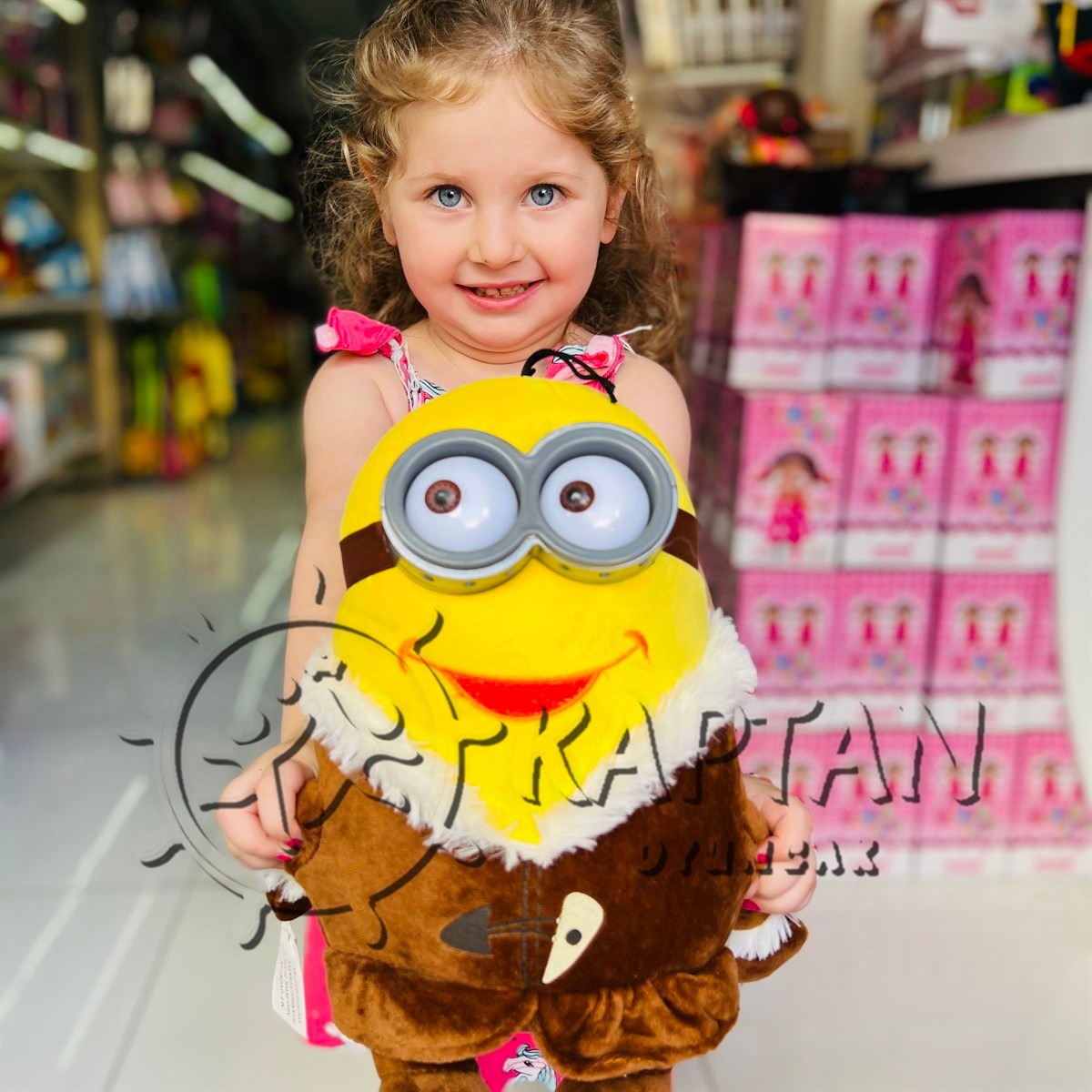 Minions Sesli Peluş Kahverengi - Peluş Minyon Oyuncak