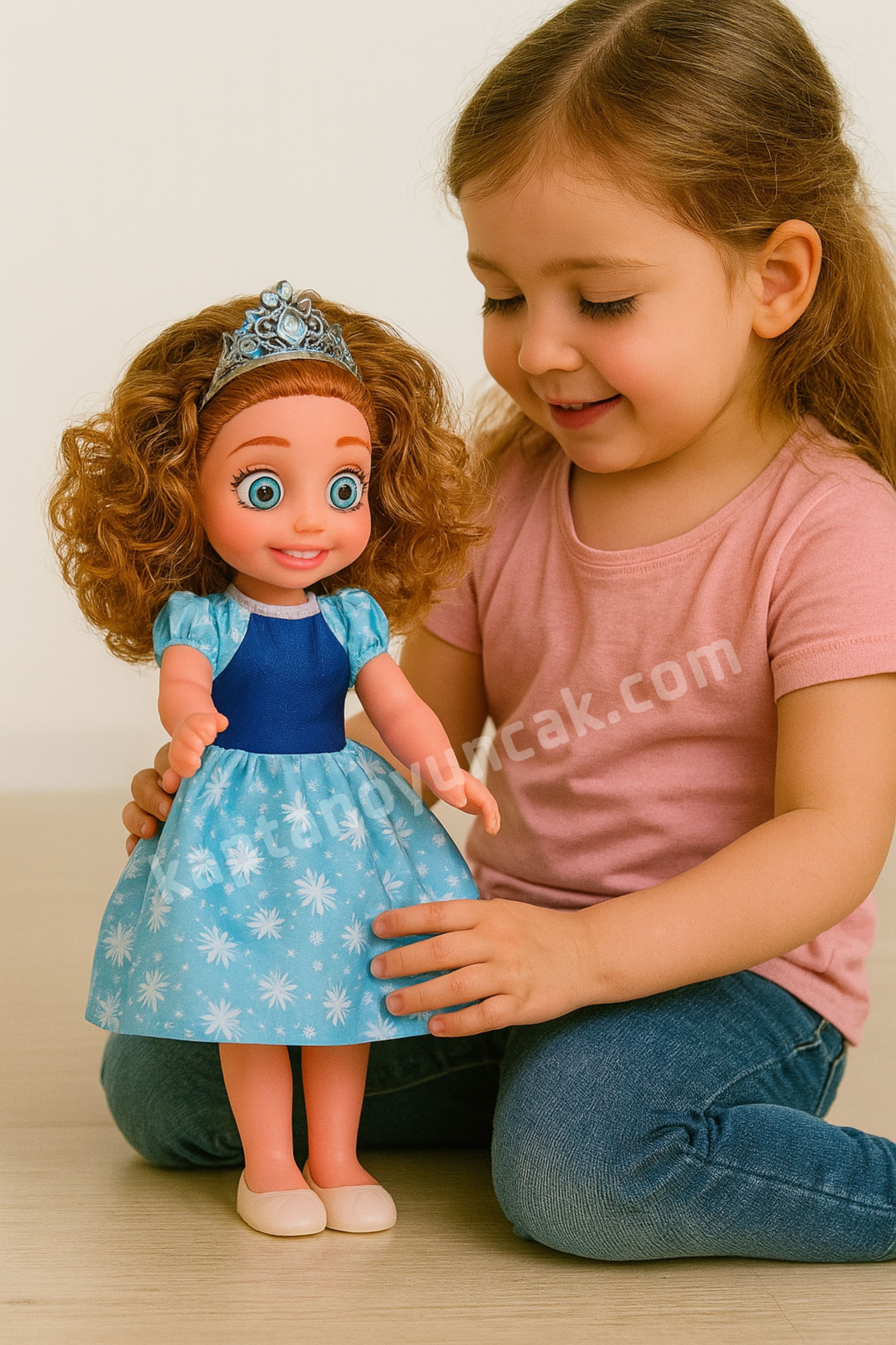 Ses Taklidi Yapabilen Büyük Boy Frozen Bebek
