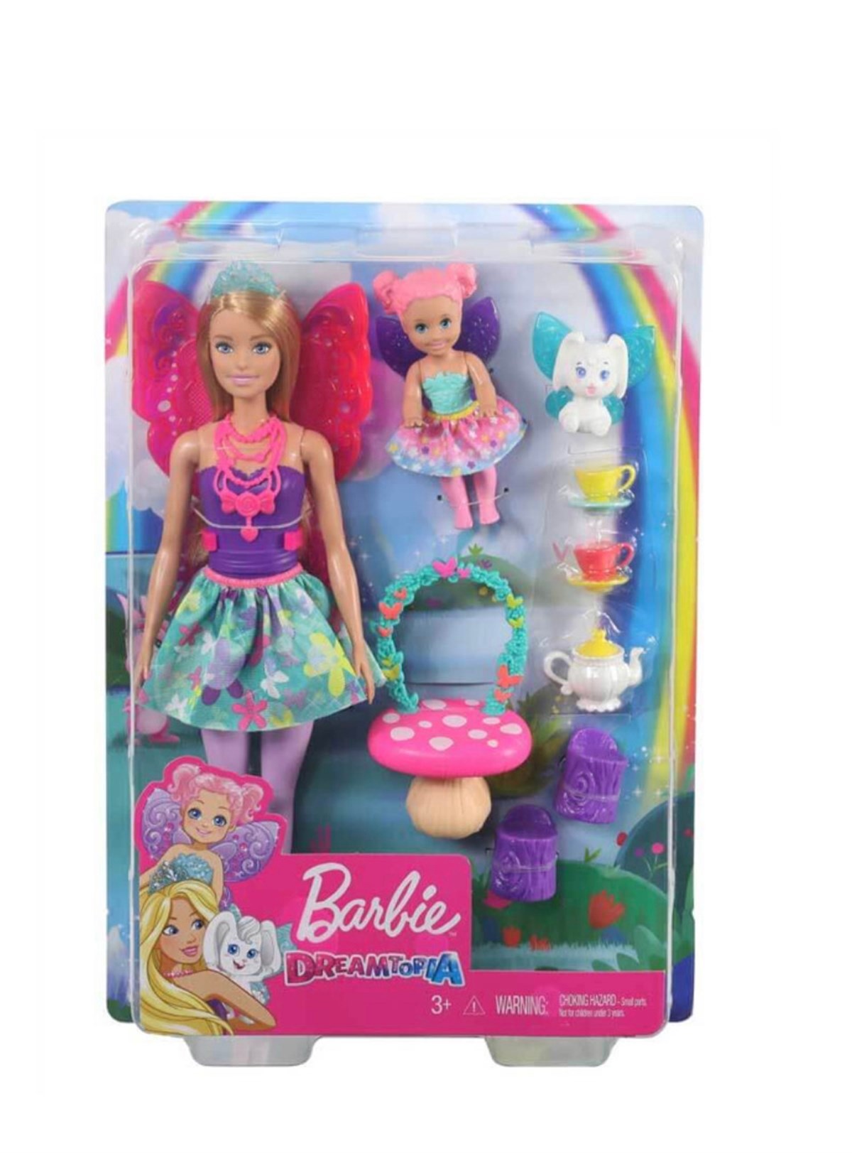 Barbie Dreamtopia Prenses Bebek ve Aksesuarları Oyun Seti