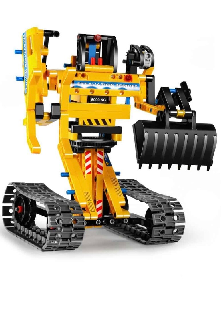 Master Ekskavatör ve Robot 342 Parça Lego