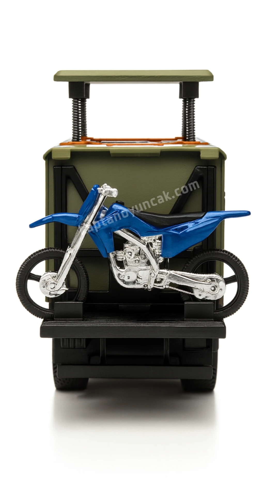 Çek Bırak Sesli Işıklı Metal Model Motorlu Karavan 