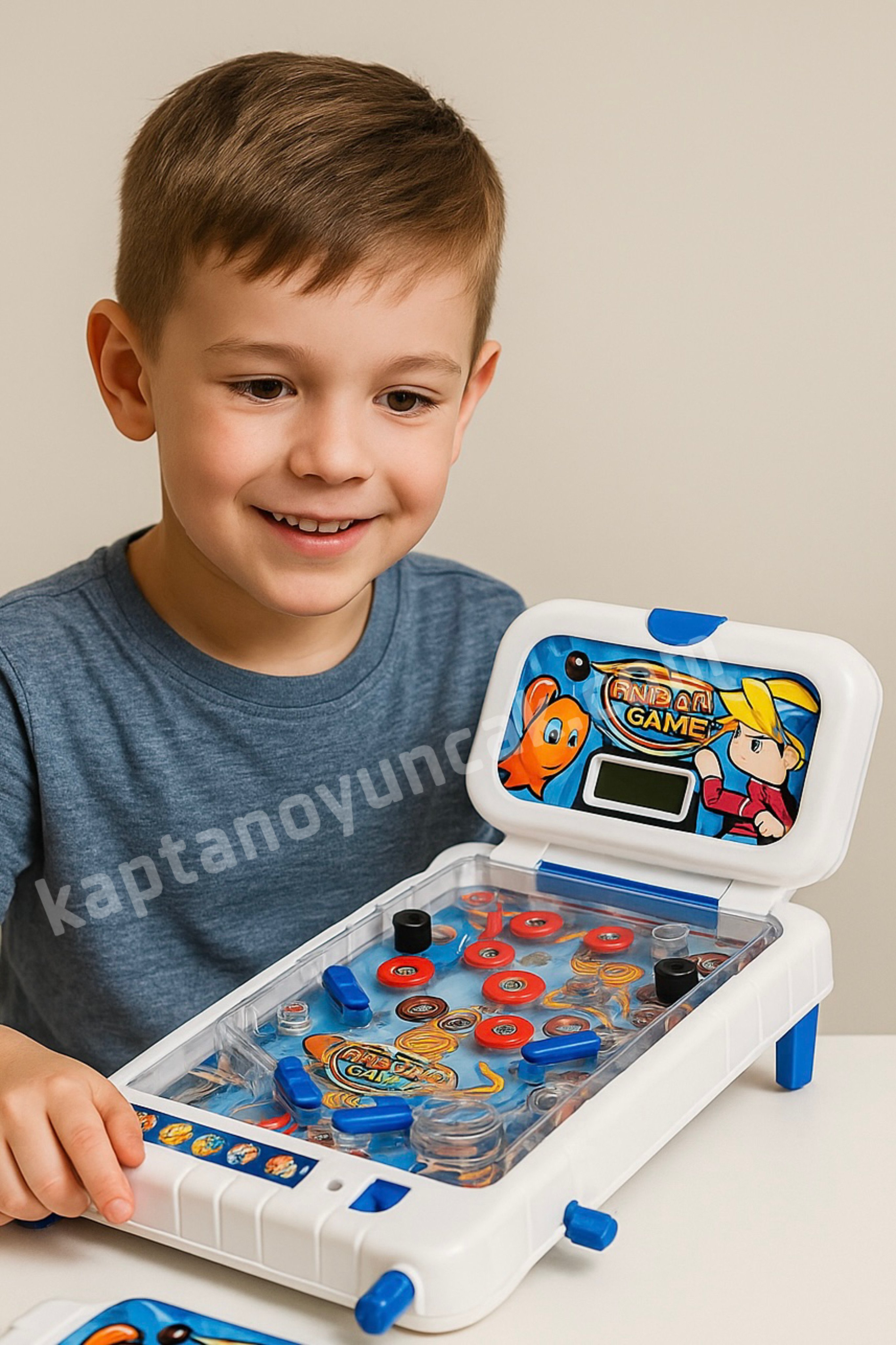Işıklı ve Sesli Pinball Oyunu