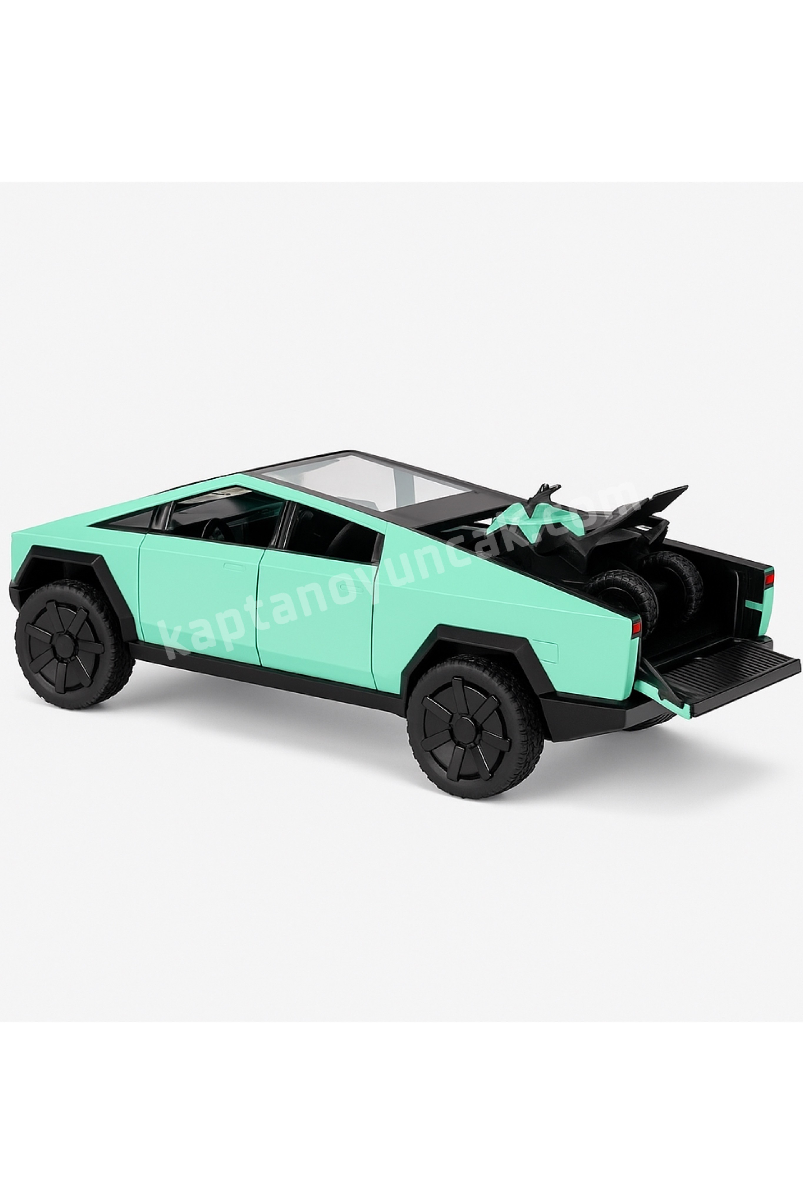 Çek Bırak Sesli Işıklı Metal Tesla Cybertruck
