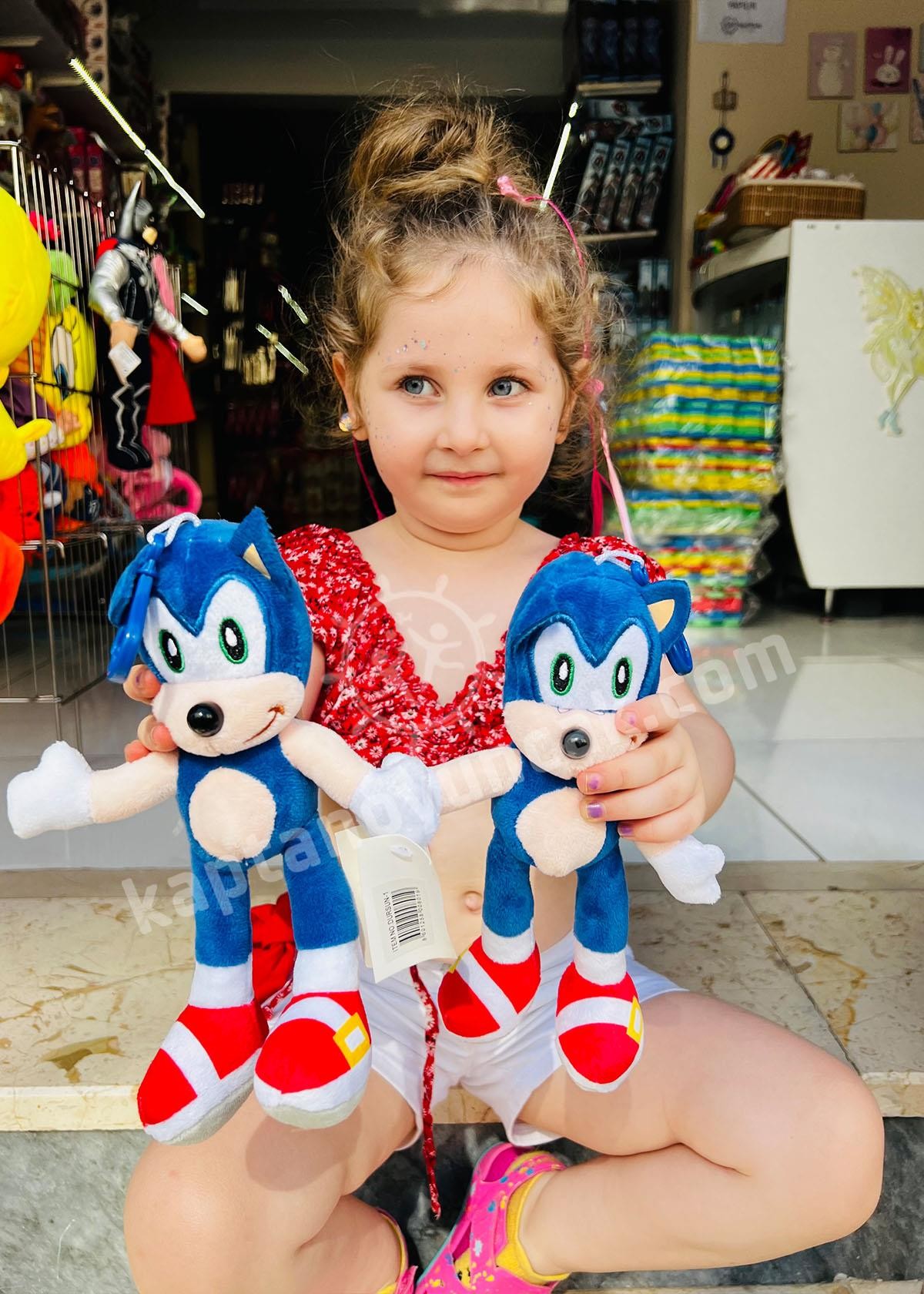 Süper Sonic Peluş Oyuncak 30 Cm