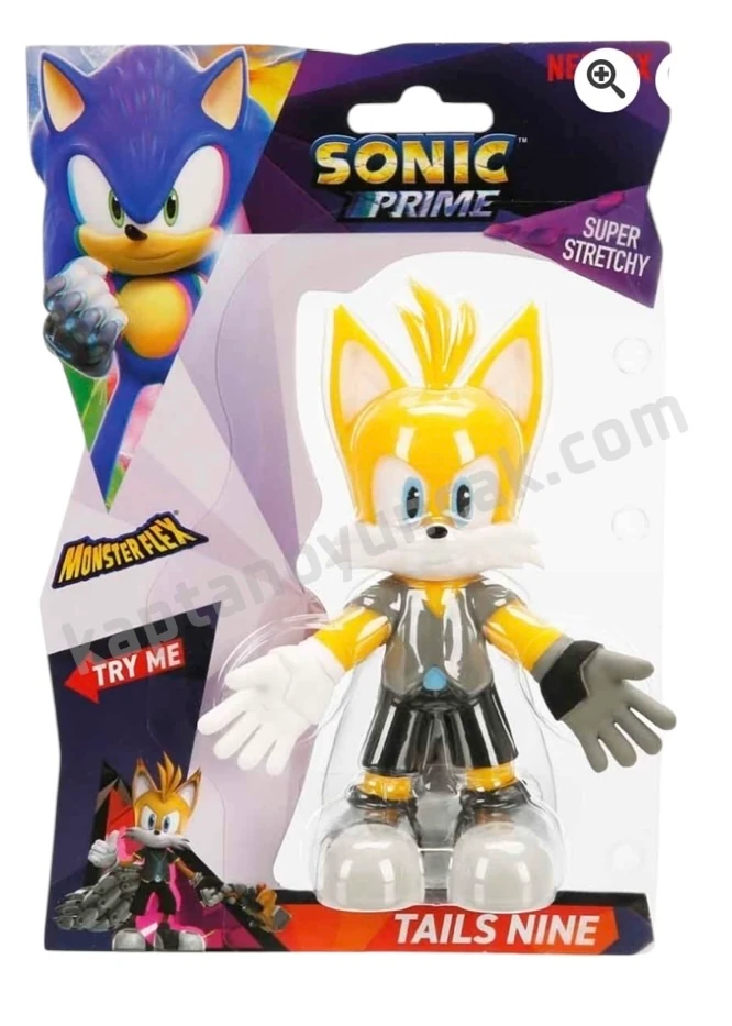 Monster Flex Sonic Prime Stretch Uzayan Esneyen Figür