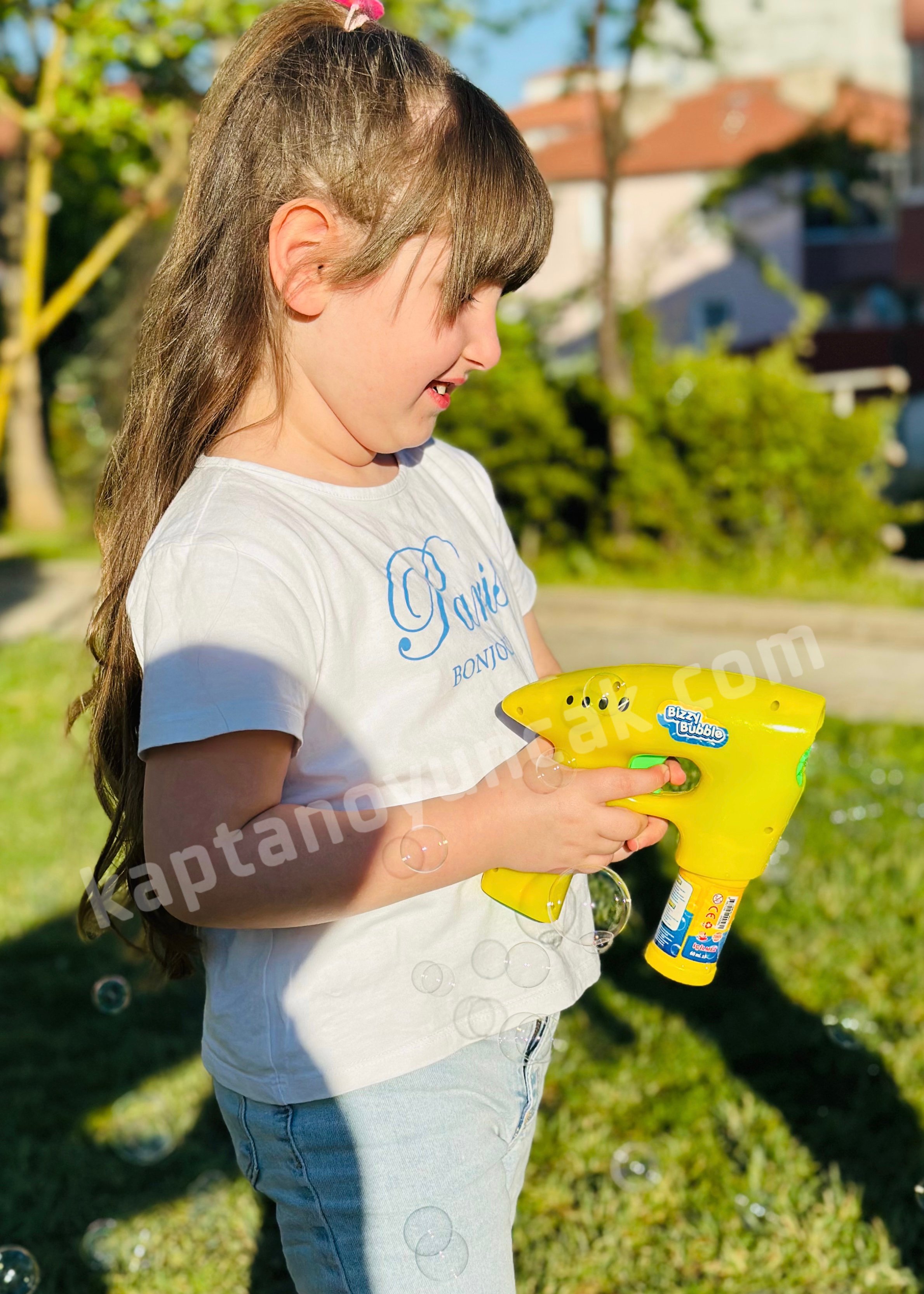 Kayyum Otomatik Işıklı Köpük Tabancası Bizzy Bubble