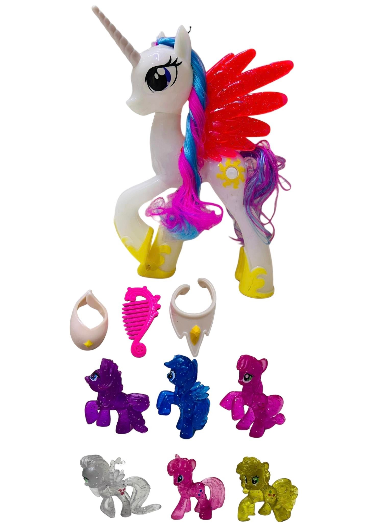 My Little Pony Aksesuarlı Sesli Işıklı Büyük Boy Pony Oyun Seti