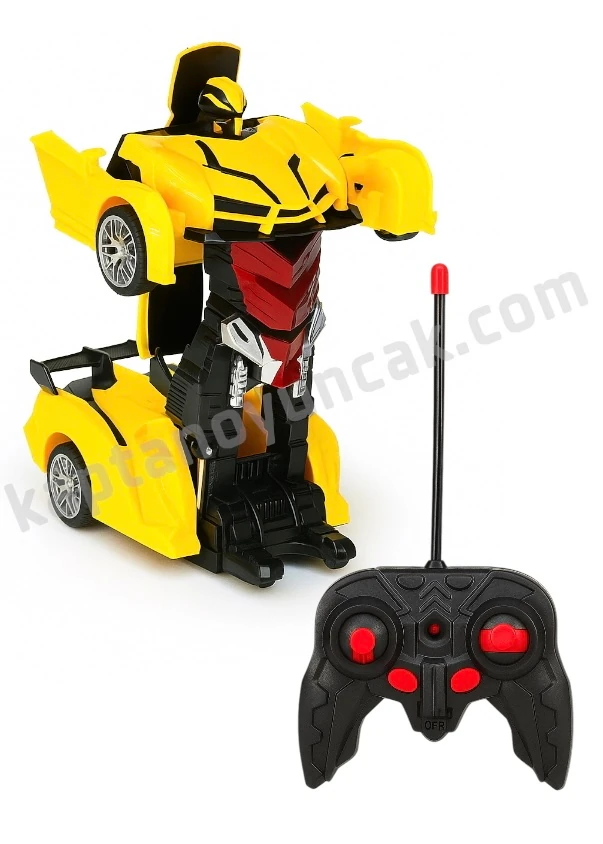 Uzaktan Kumandalı Robota Dönüşebilen Araba