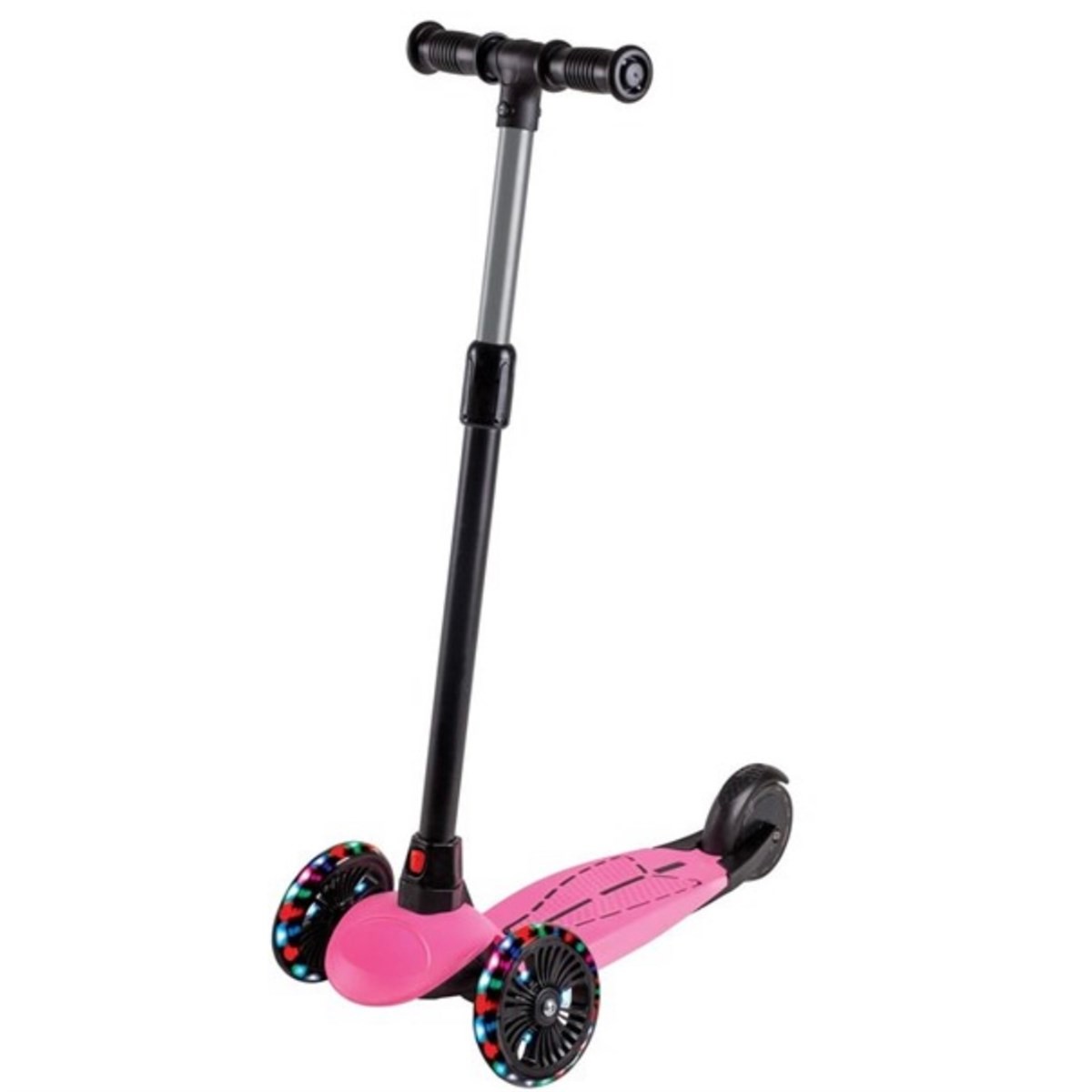 Cool Wheels Dragon Işıklı Scooter Pembe