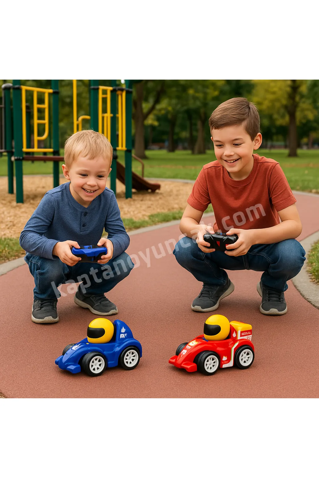 Uzaktan Kumandalı Şarjlı 2'li Çarpışan Yarış Araba