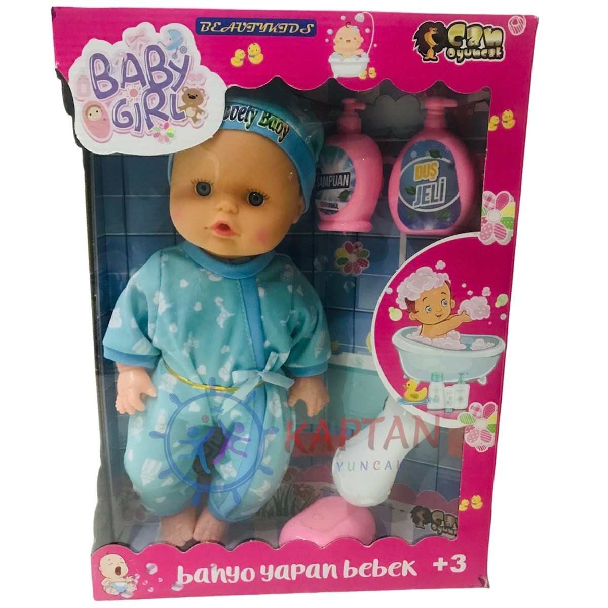 Can Türkçe Konuşan Banyo Yapan Bebek