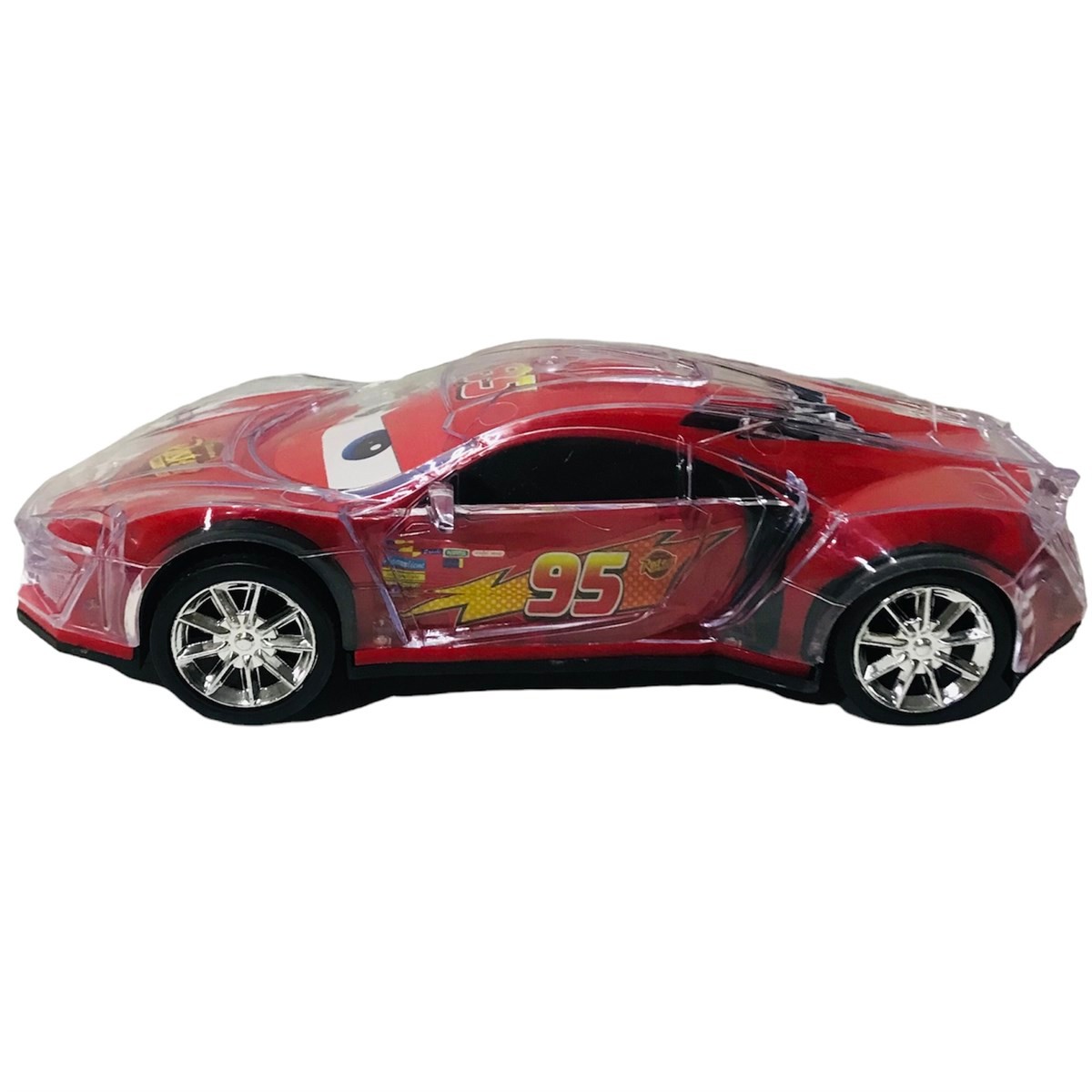 Cars Şimşek Mcqueen 3D Işıklı Sesli Sensörlü Araba