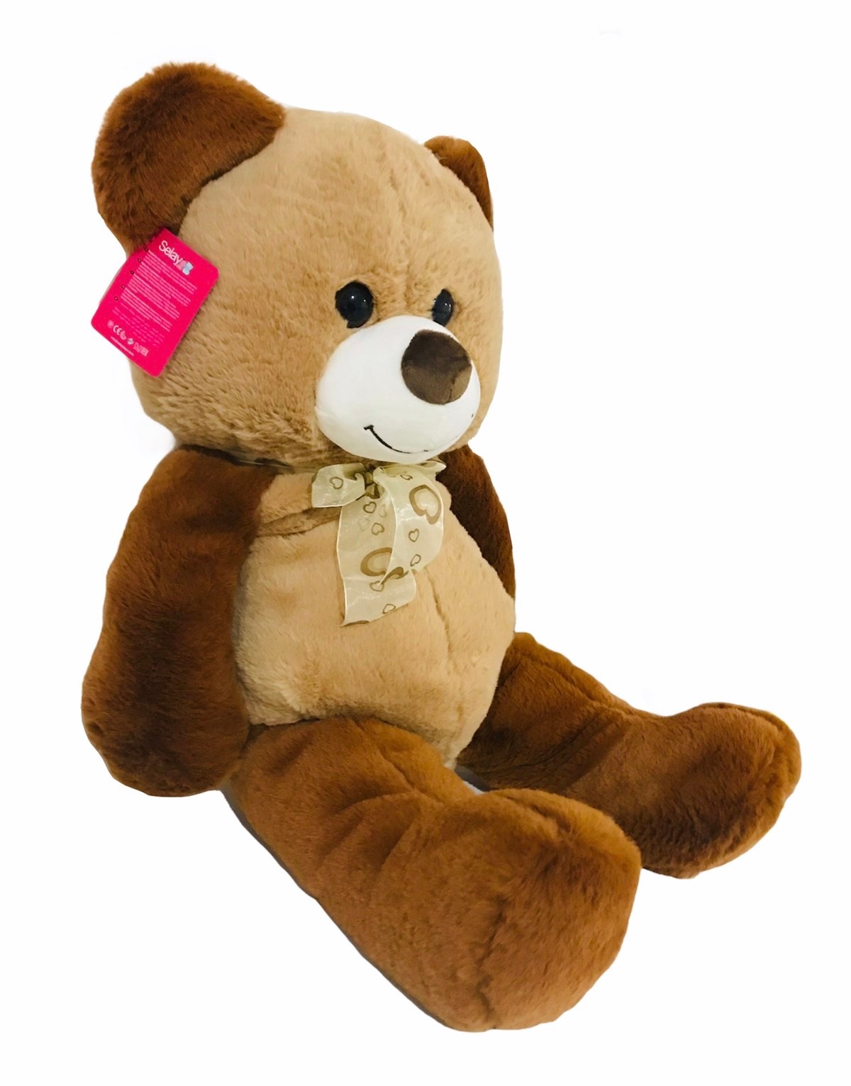 Sevimli Salaş Peluş Ayı 80 Cm Kahverengi