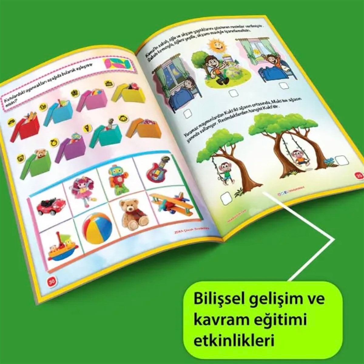 2-4 Yaş Zeka ve Dikkat Geliştirme Seti (Zeka Testleri, Dil Gelişimi, İnce Motor, Mantıksal Düşünme, Bilişsel Beceriler)