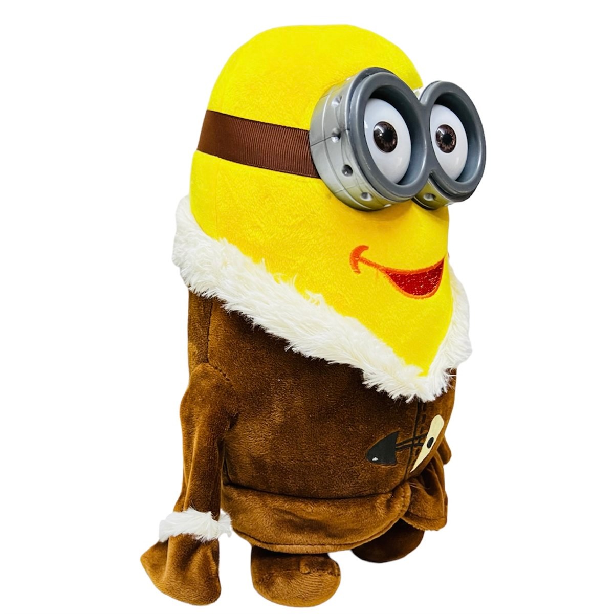 Minions Sesli Peluş Kahverengi - Peluş Minyon Oyuncak