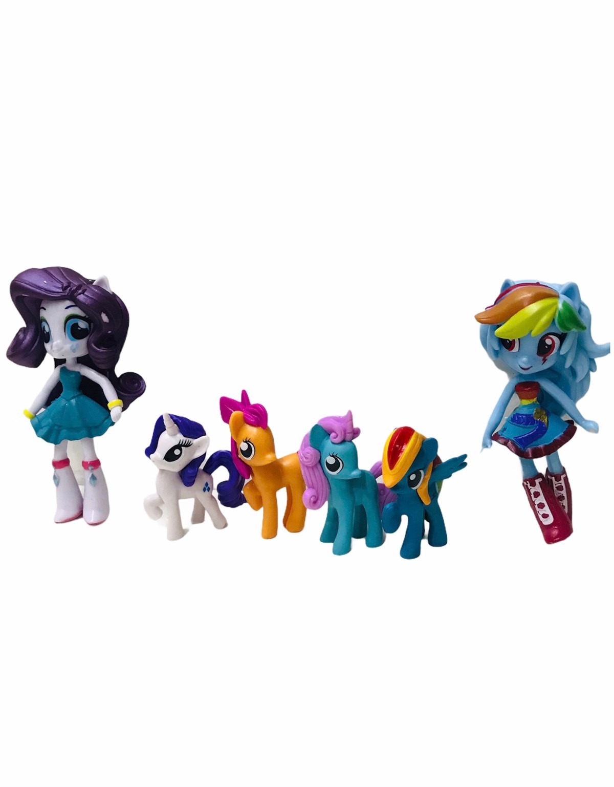 Unicorn Pony Ailesi 6lı Unicorn Pony Oyuncak