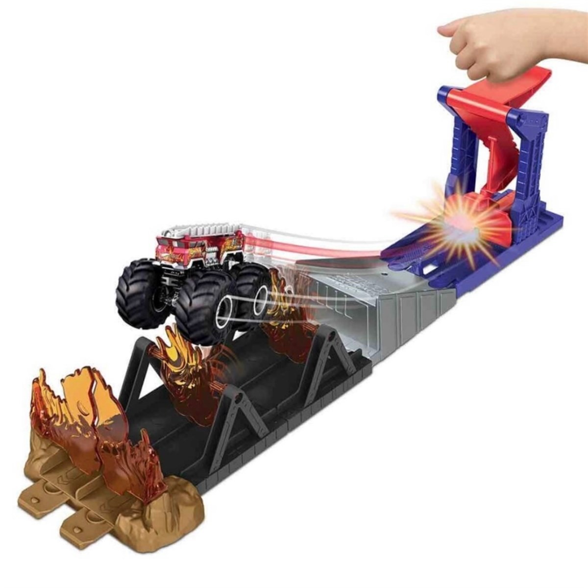 Hot Wheels Monster Trucks Aksiyona Başlangıç Oyun Seti GYL09