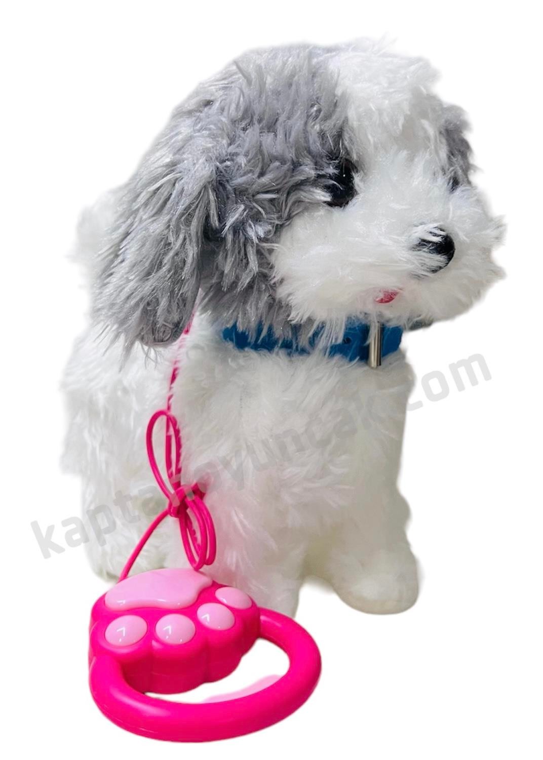 Tasmalı Dil Çıkartan Sesli Hareketli Sevimli Köpek