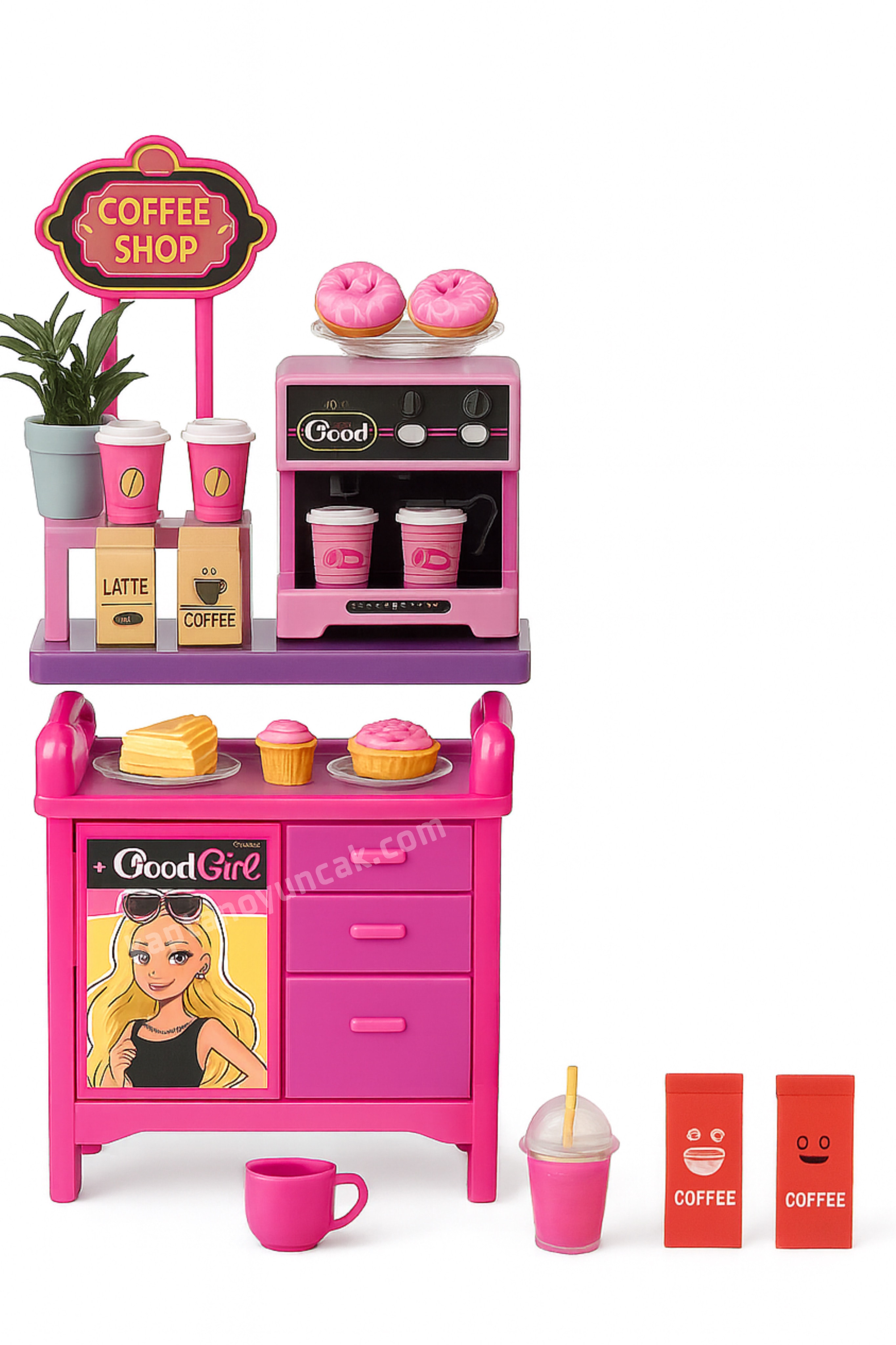 Good Girl Kafe İşleten Bebek Oyun Seti