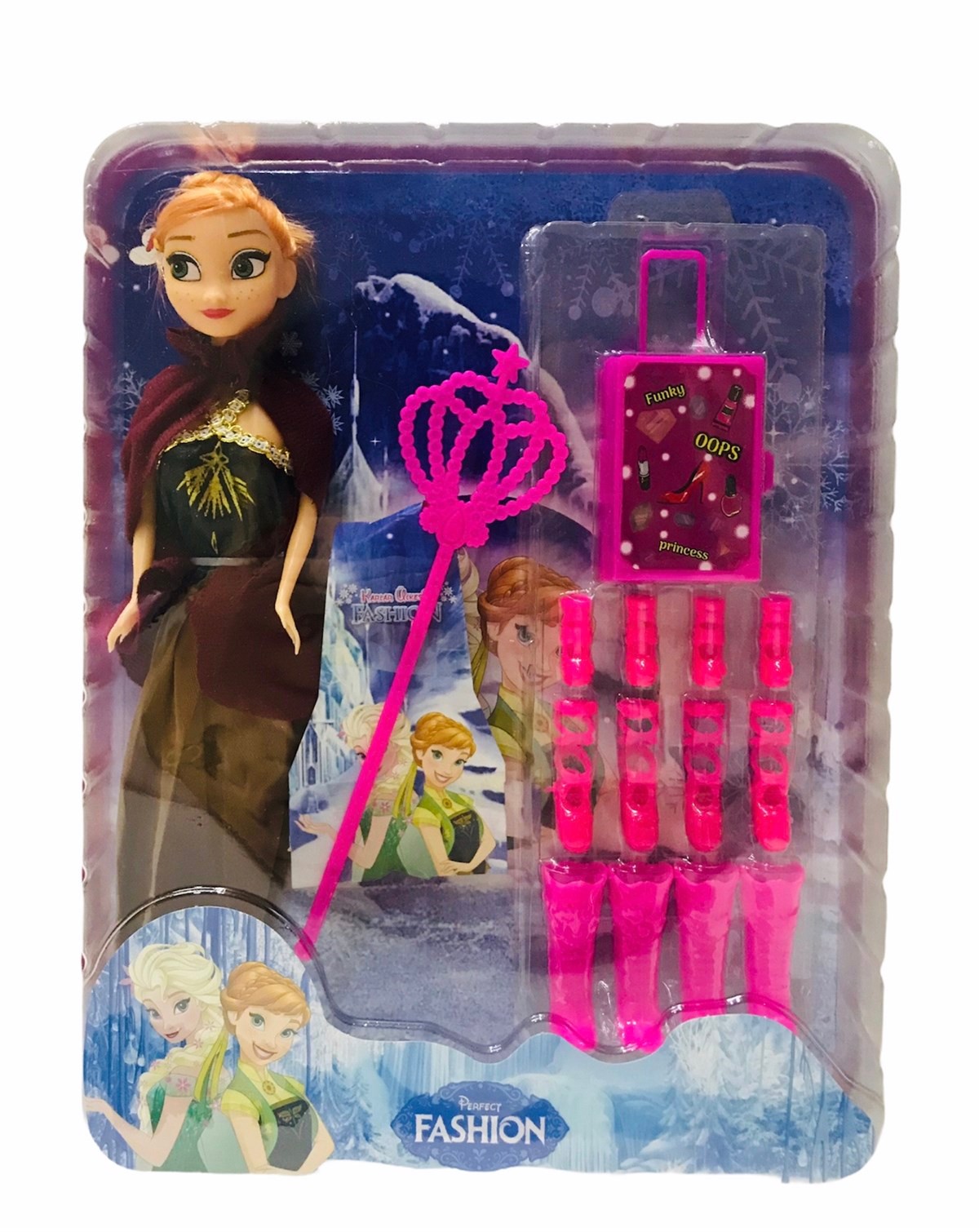 Kembay Frozen Anna Güzellik Ayakkabı Oyun Seti
