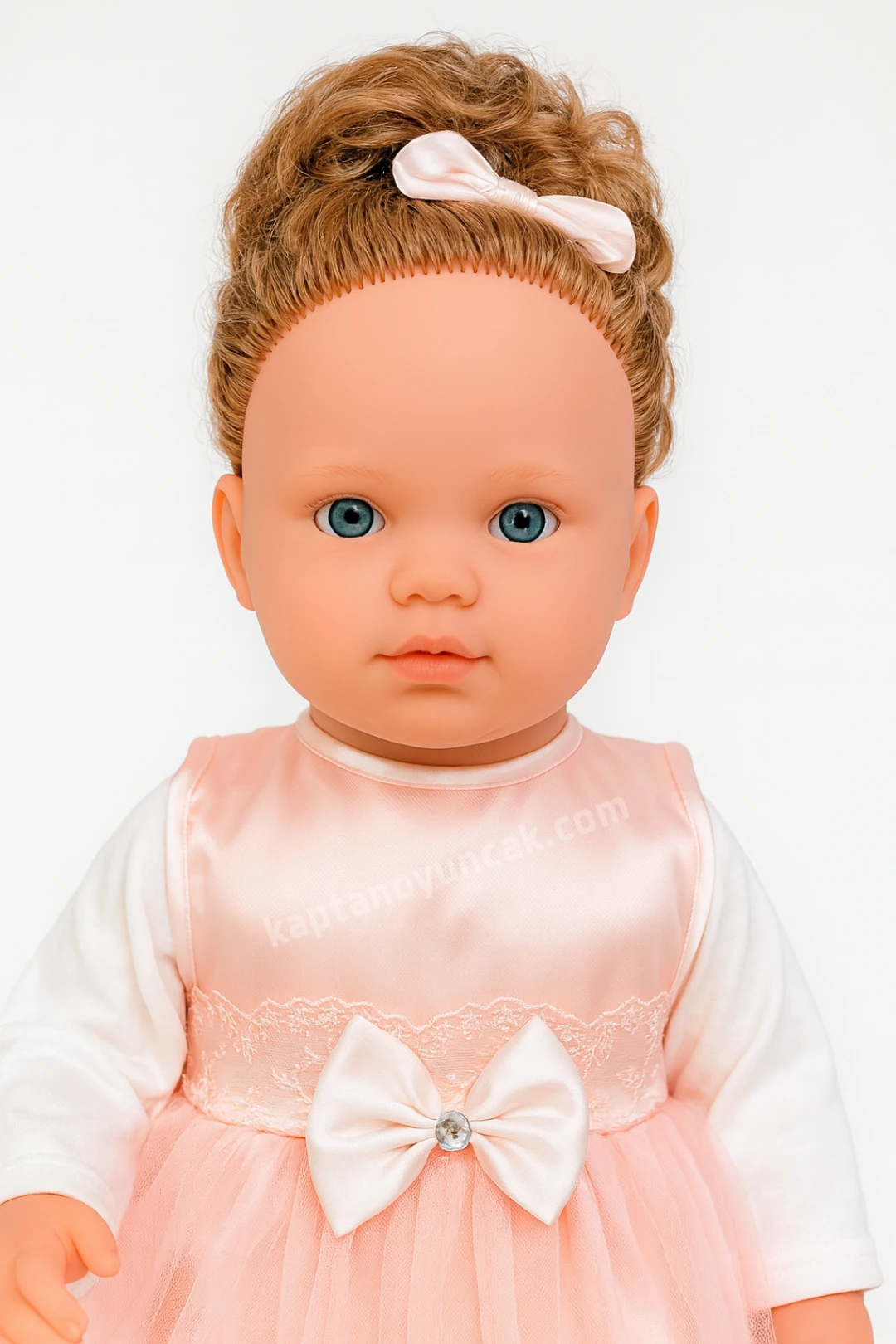 Özel Kıyafetli Türkçe Konuşan Sesli Azra Bebek 60 Cm Kahverengi Saçlı