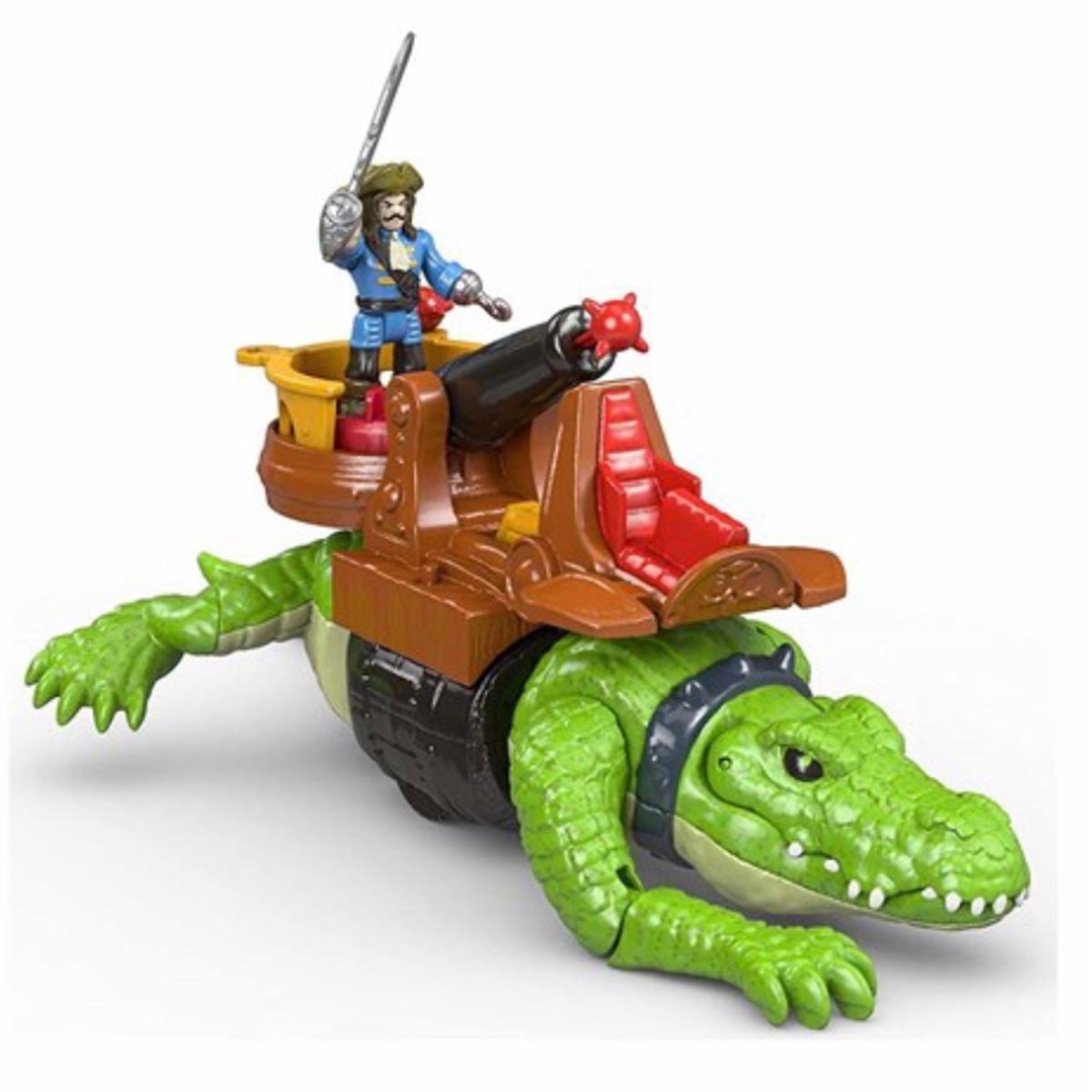 Fisher Price Yürüyen Timsah ve Korsan Hook DHH63
