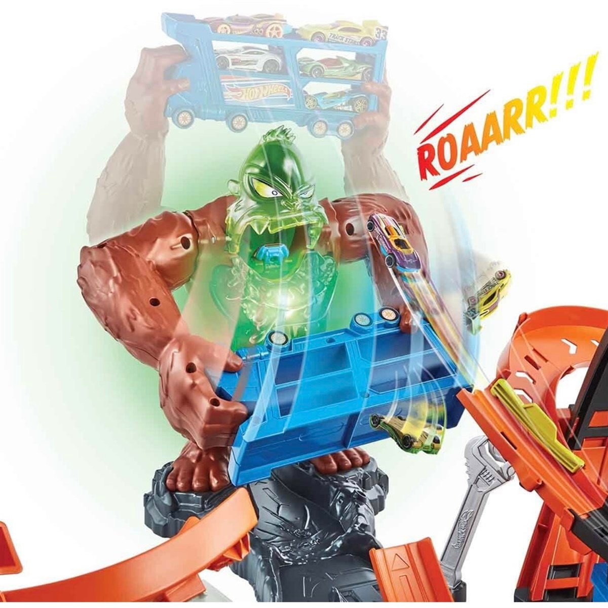 Hot Wheels Zehirli Goril Saldırısı Oyun Seti GTT94