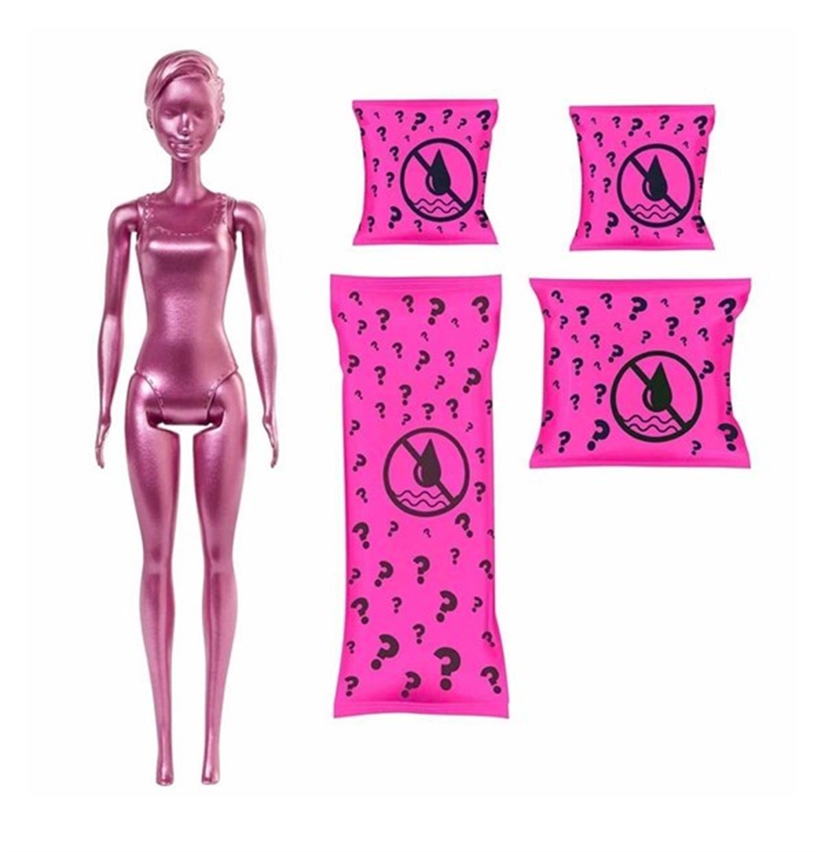 Renk Değiştiren Barbie Sürpriz Bebek