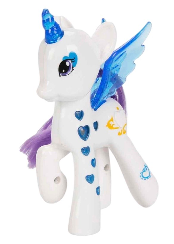 Işıklı Kanatlı Unicorn Pony At