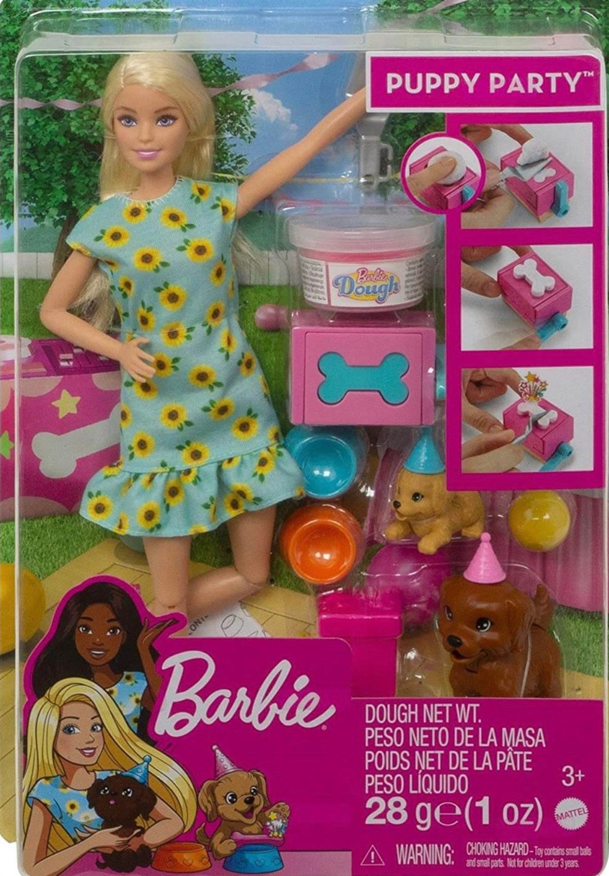 Barbie Bebek ve Köpek Partisi Oyun Seti