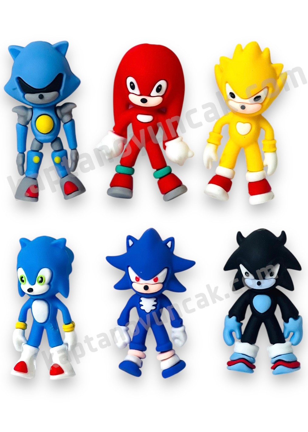 Sonic 6'lı Figür Oyuncak