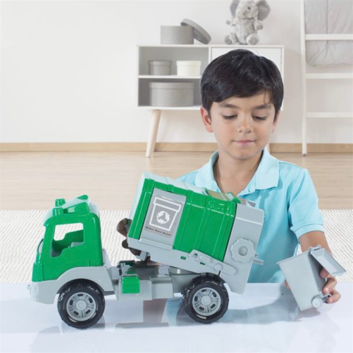 Dolu Çöp Kamyonu 43 Cm