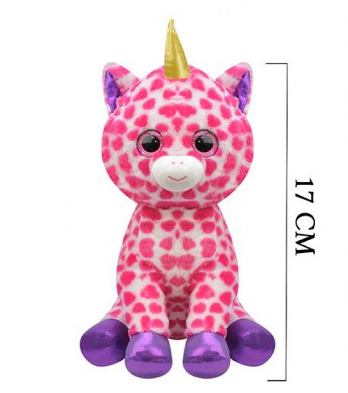 Selay Peluş Tek Boynuzlu Unicorn At 17 Cm