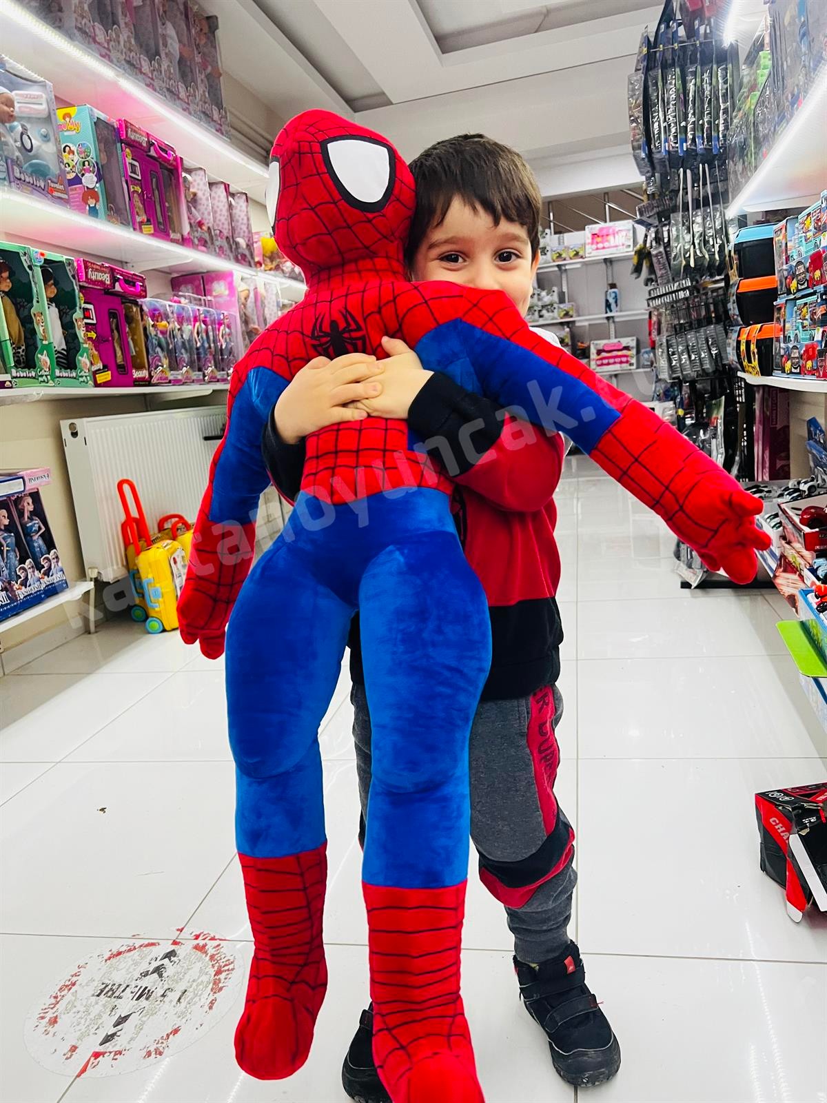 Peluş Örümcek Adam 100 Cm Büyük Boy #1