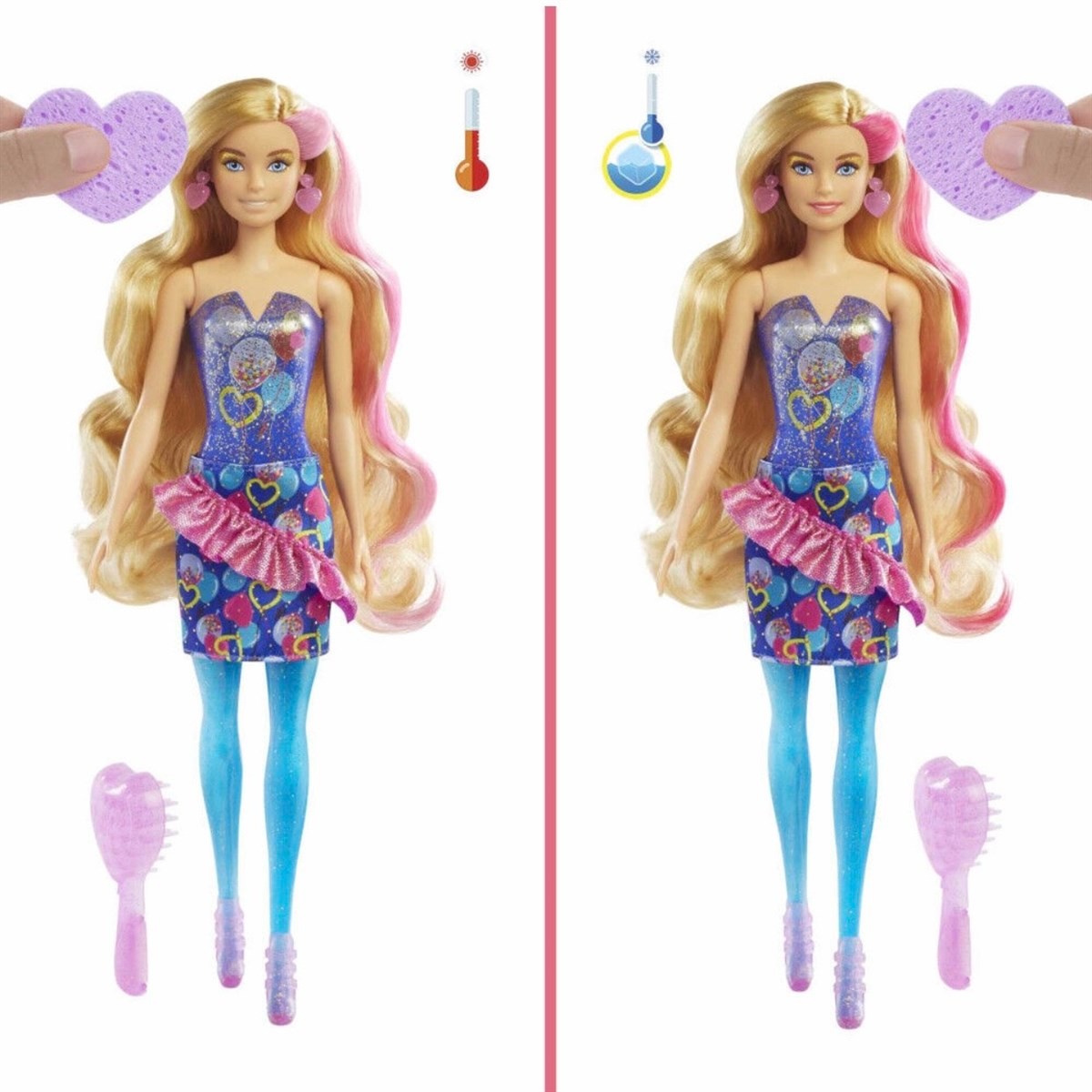 Barbie Color Renk Değiştiren Barbie Parti Serisi - Seri 4