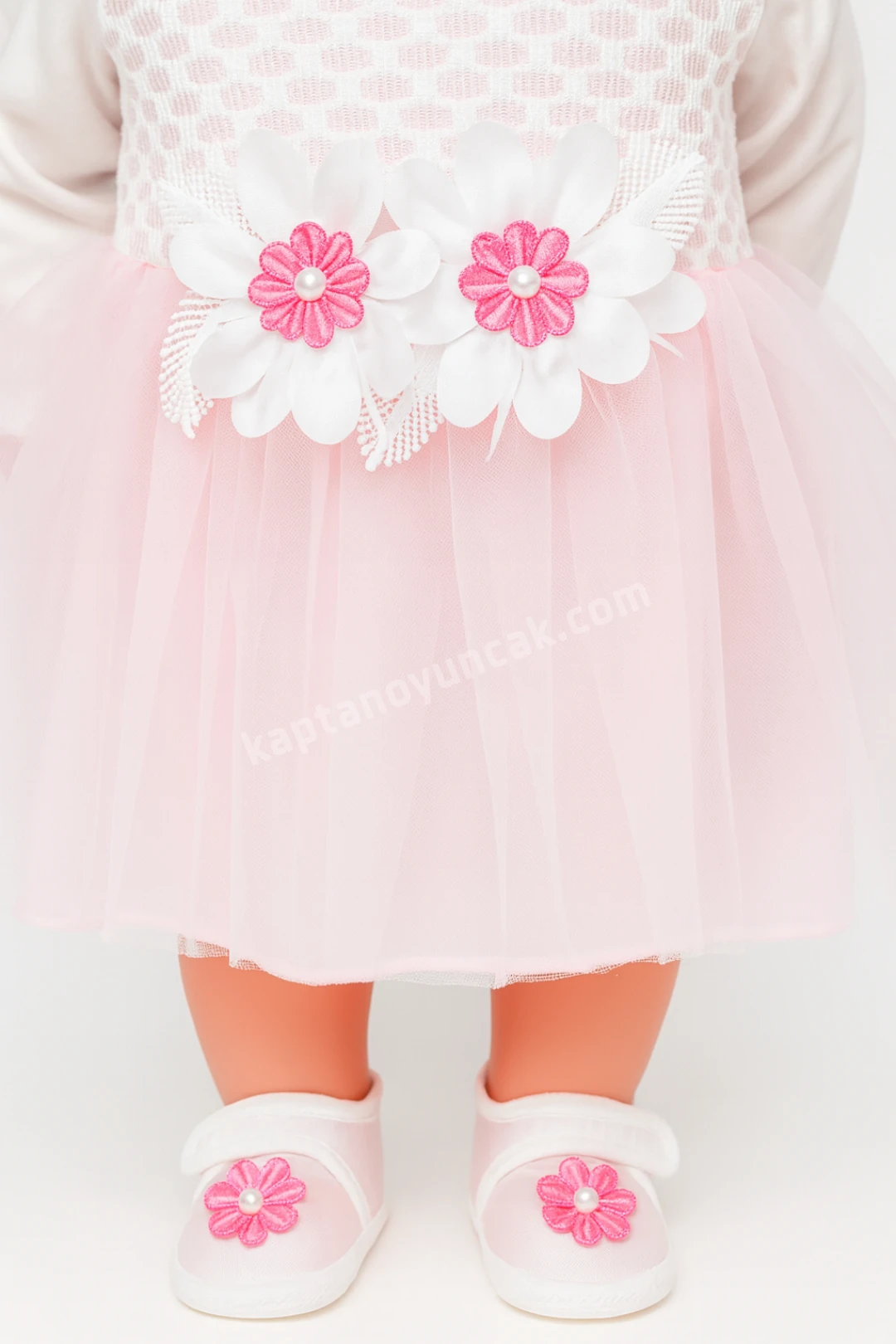 Özel Kıyafetli Türkçe Konuşan Sesli Azra Bebek 60 Cm Sarı Saçlı