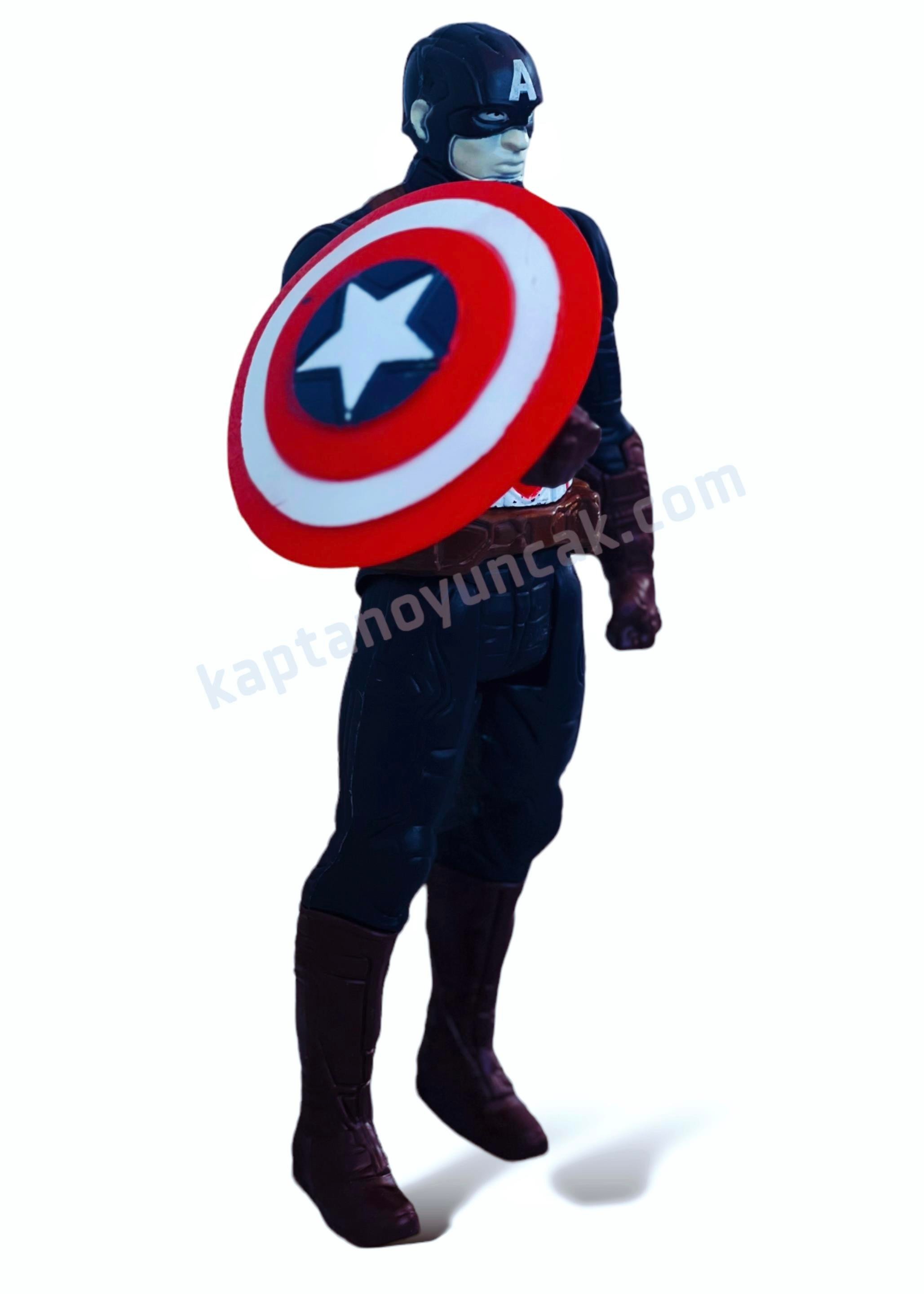 Avengers Kaptan Amerika Sesli Işıklı 30 Cm Figür Oyuncak