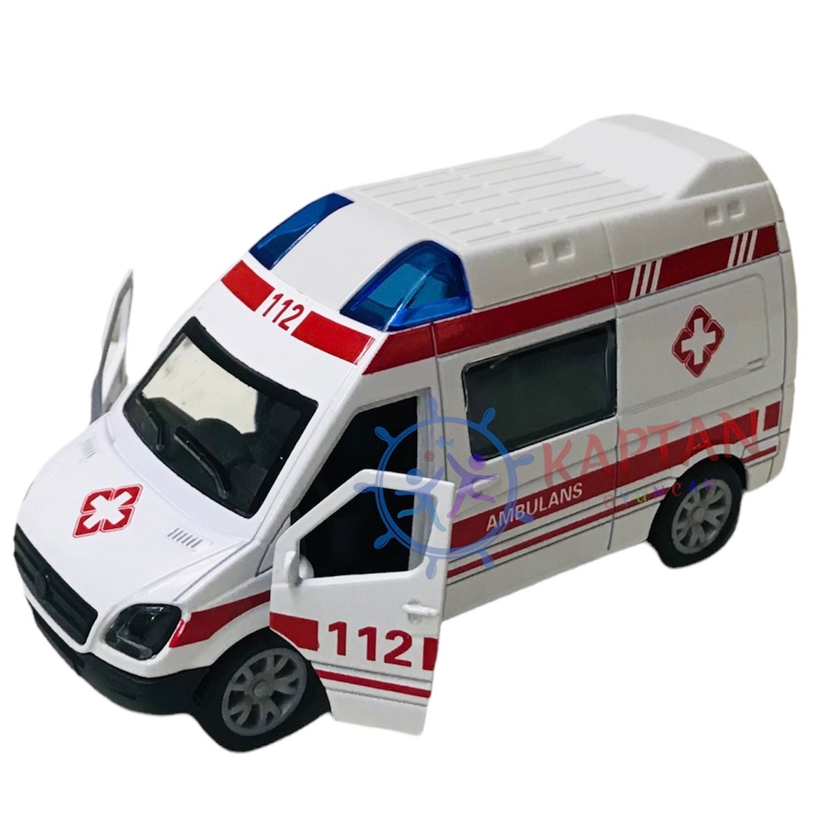 Çek Bırak Metal Ambulans Araba - Ambulans Metal Araba