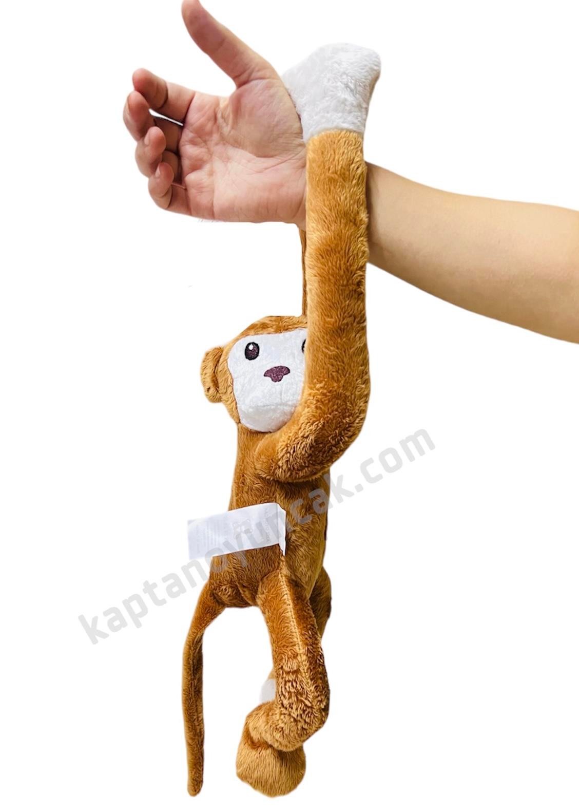 Peluş Maymun Elleri Yapışabilen Uyku ve Oyun Arkadaşı