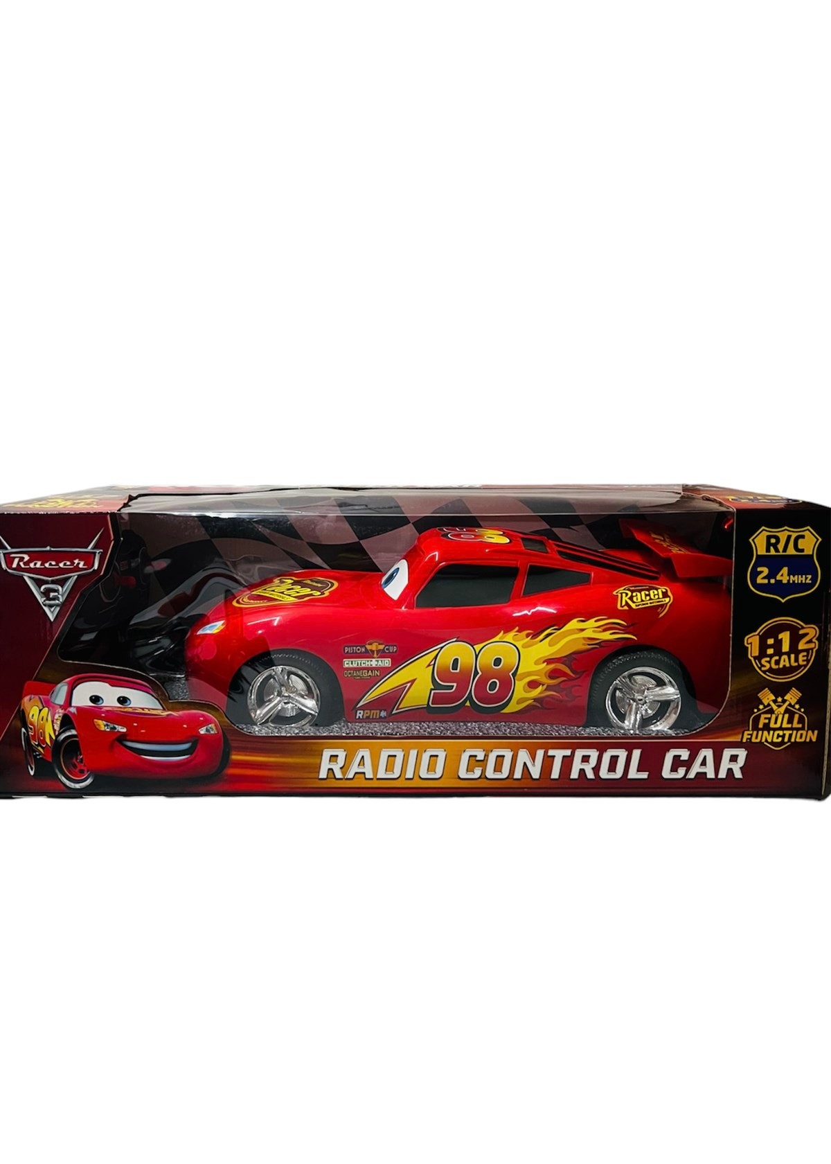 Toysan Uzaktan Kumandalı Şarjlı Şimşek Mcqueen Araba Büyük Boy
