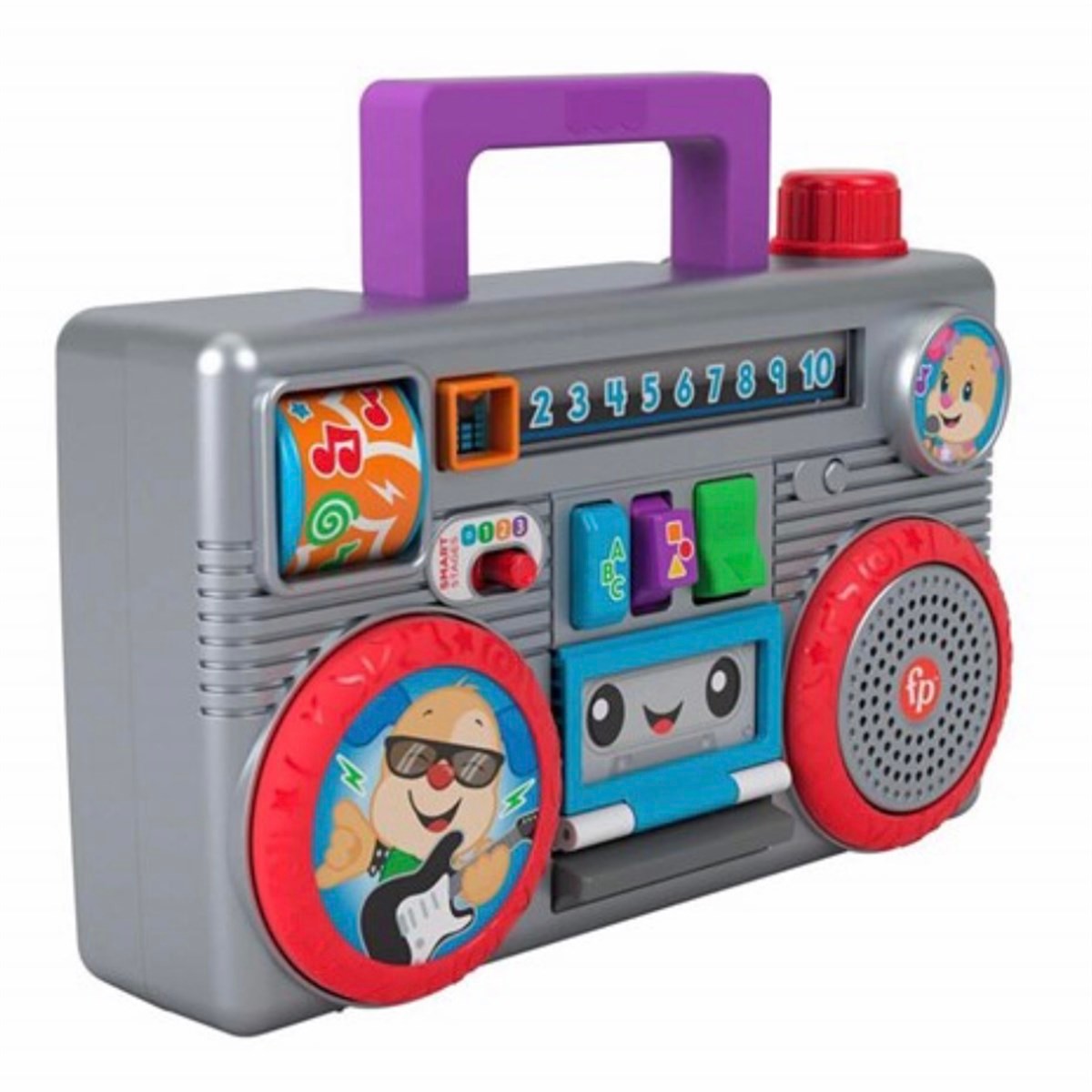 Fisher Price Eğlen ve Öğren Müzik Kutusu Türkçe Konuşan Aktivite Oyuncağı GYC04