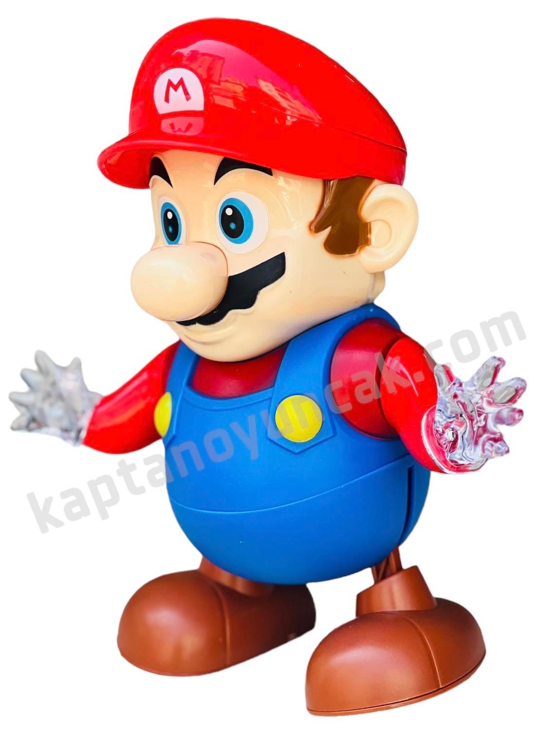 Dans Eden Hareketli Sesli Işıklı Mario Dans Eden Robot Mario